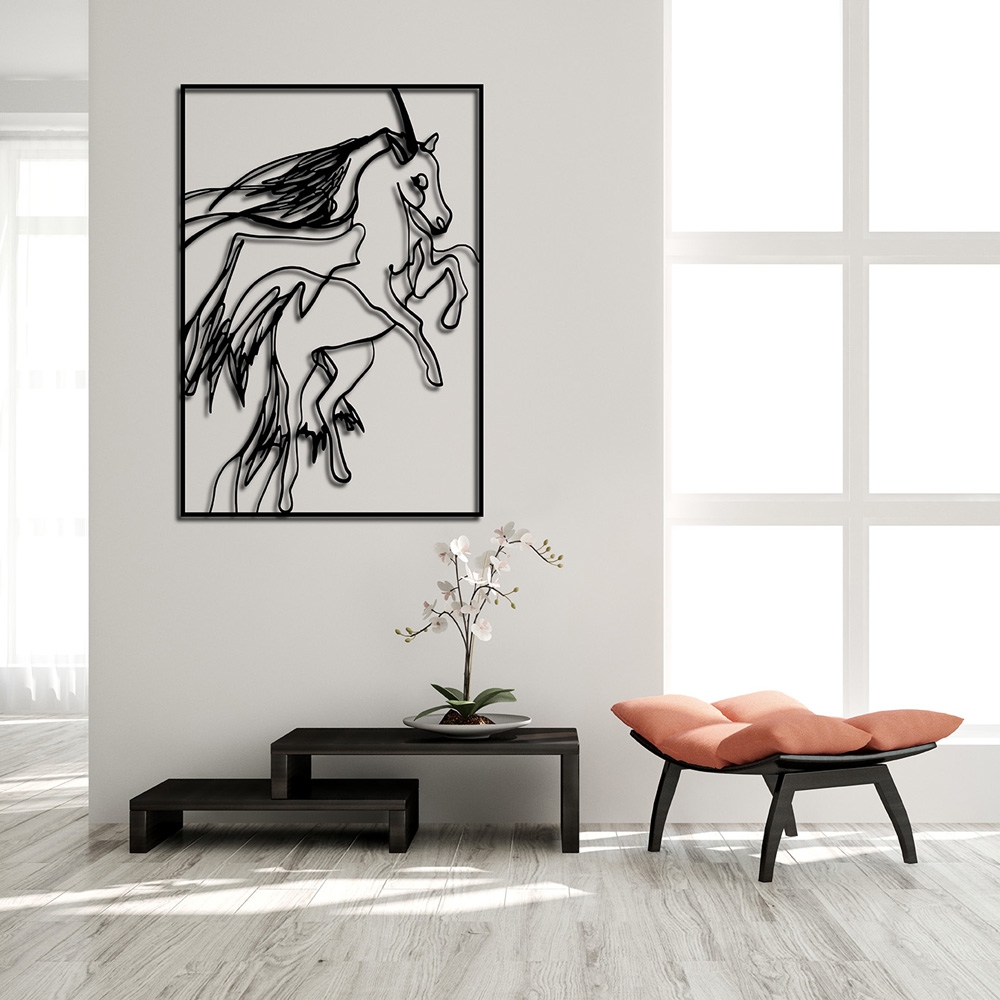 Unicorn Metal Tablo