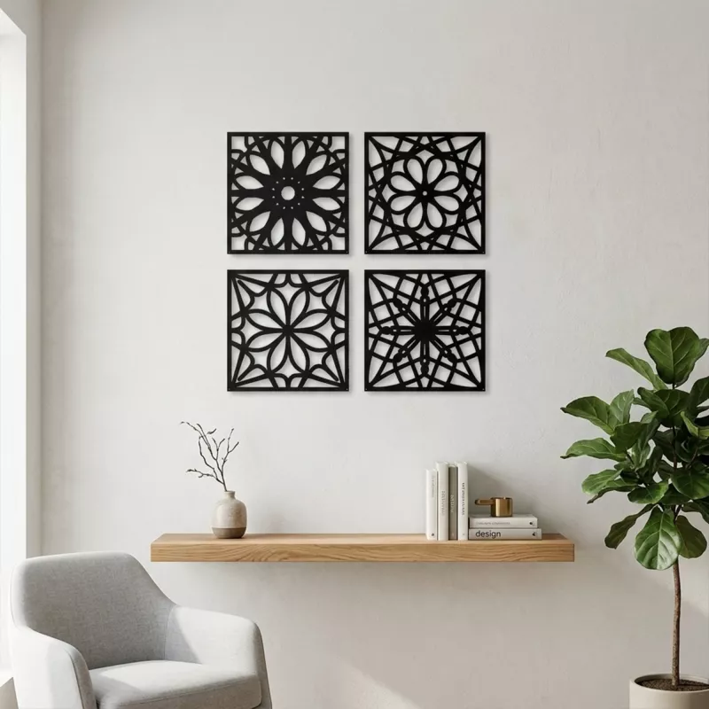 İslami Motif 4’lü Set
