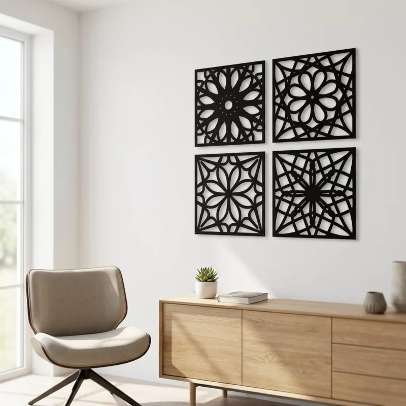 İslami Motif 4’lü Set