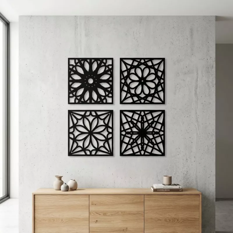 İslami Motif 4’lü Set