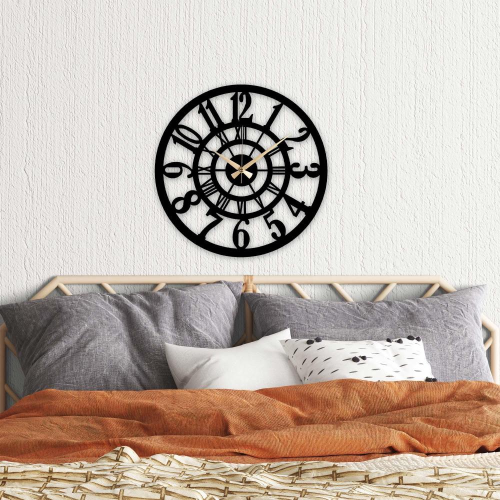 Classic Metal Duvar Saati- 1017