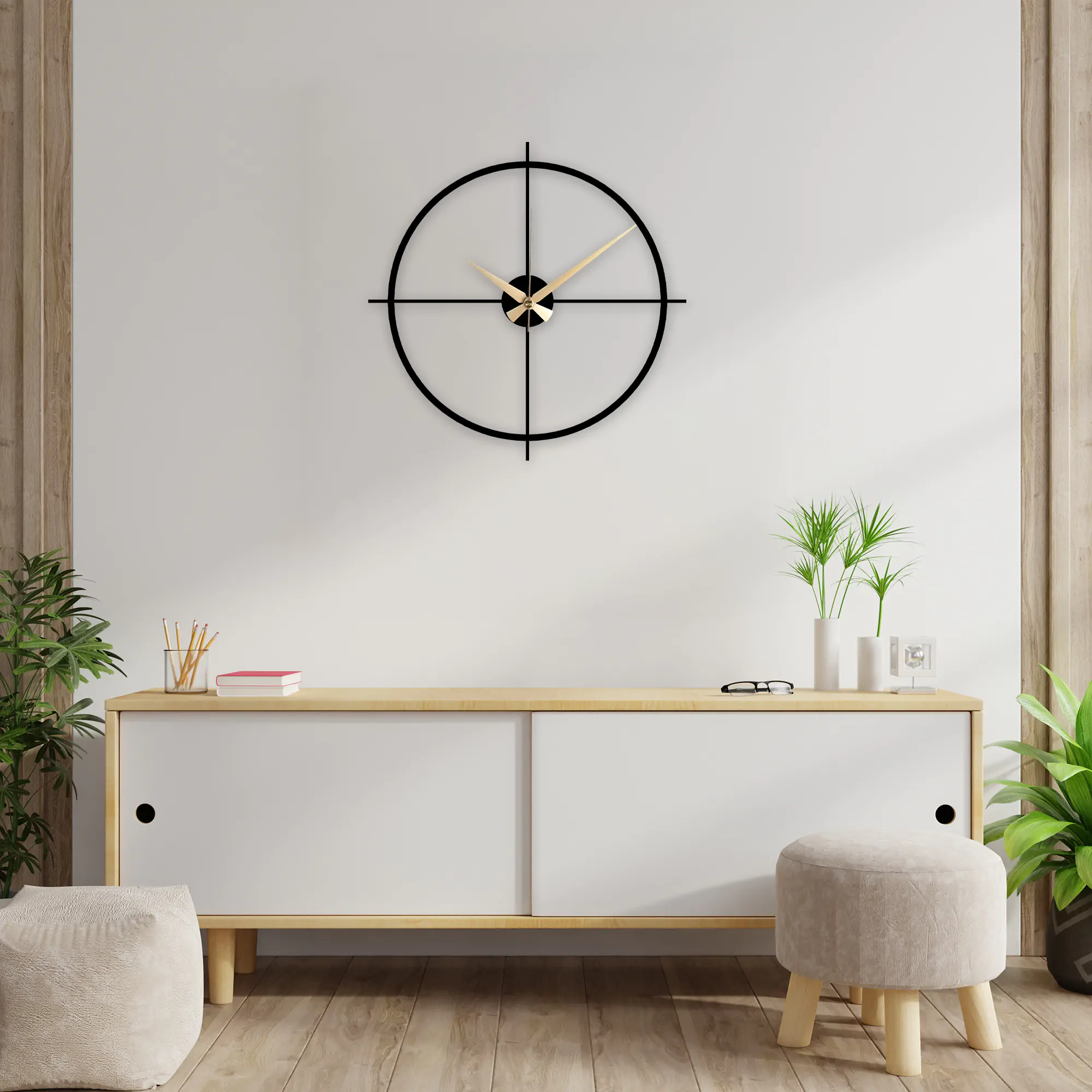 Tior Metal Clock