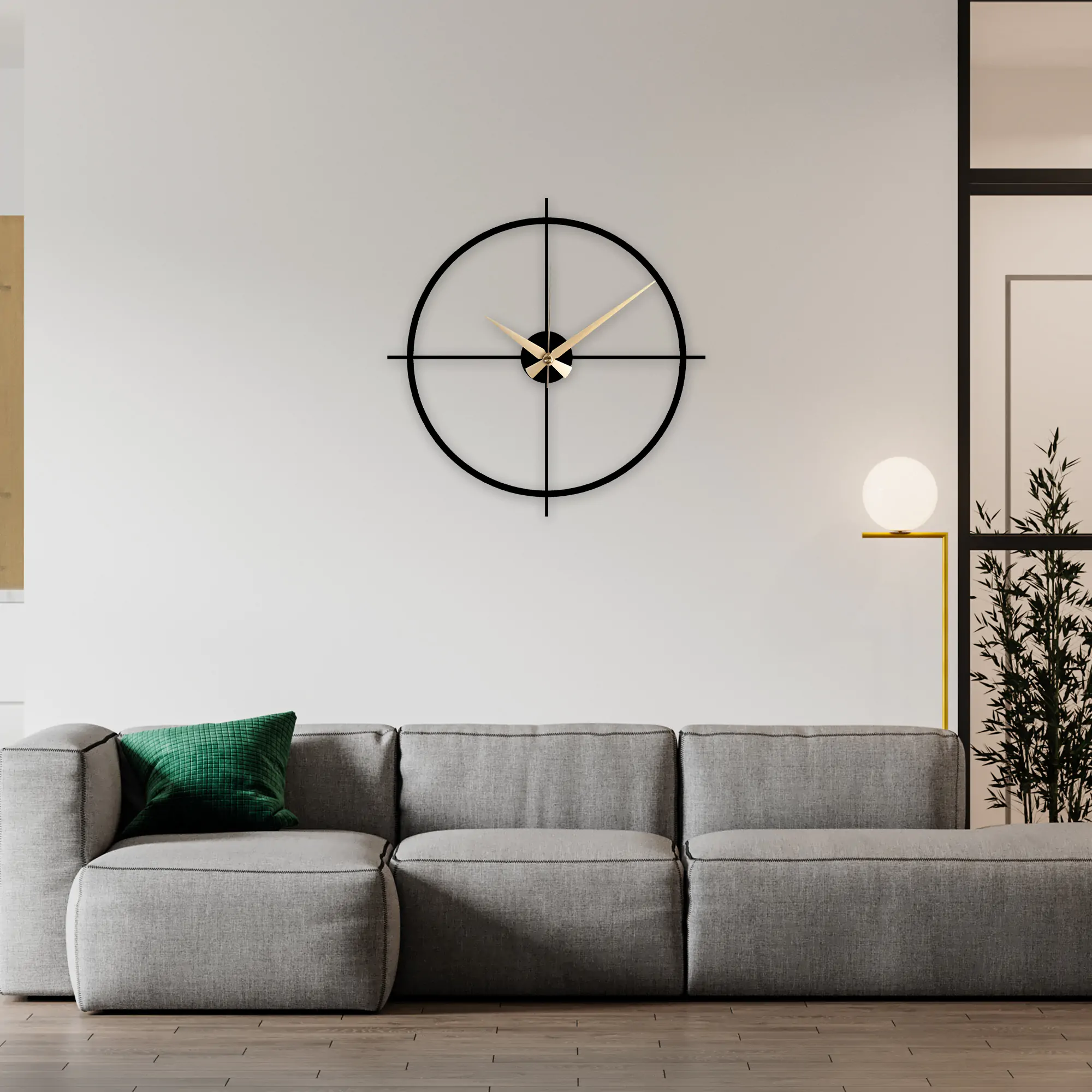 Tior Metal Clock