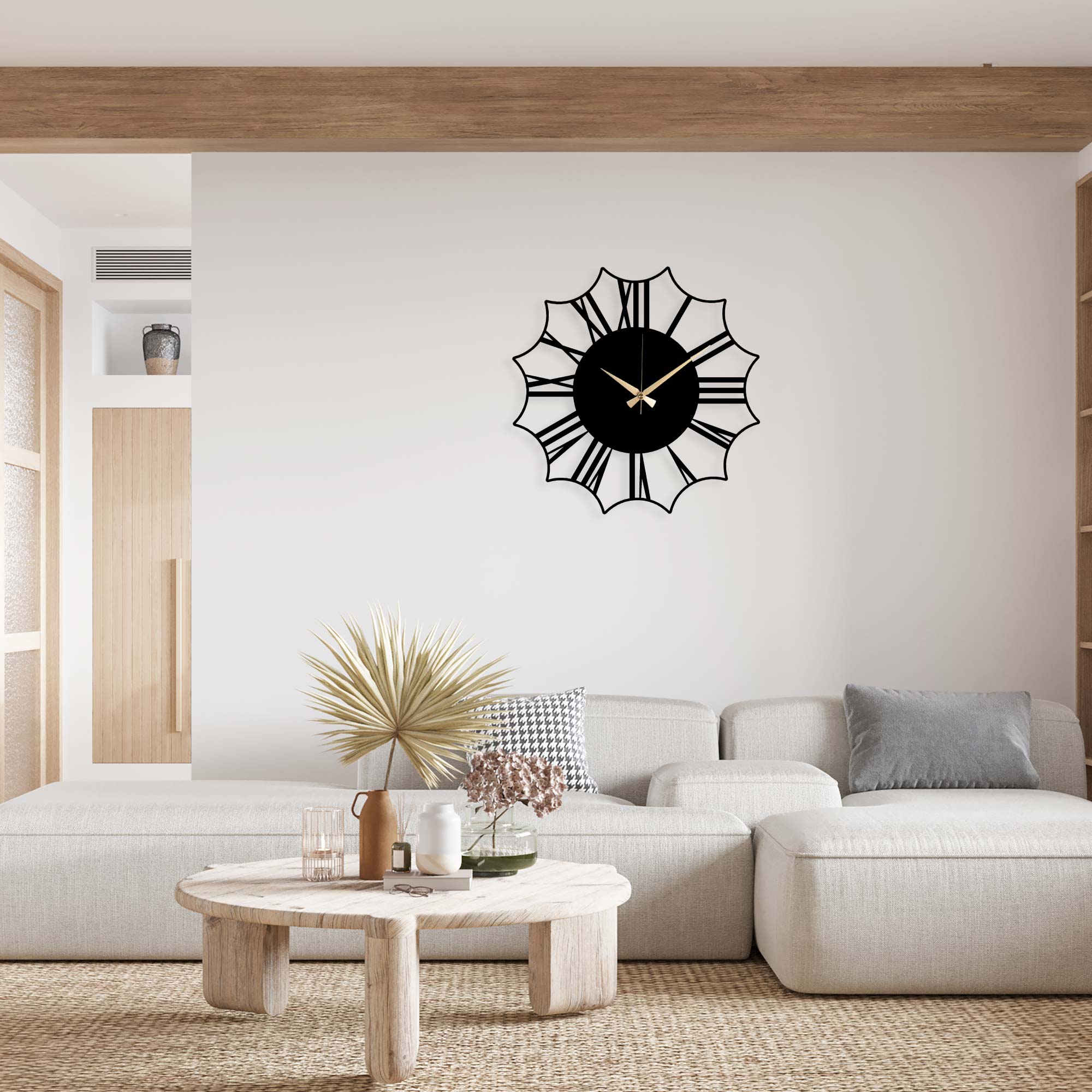 Duhem Metal Clock