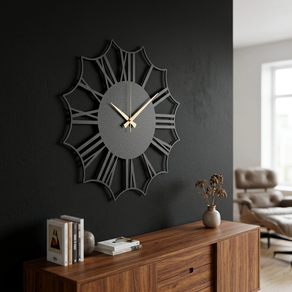Duhem Metal Clock