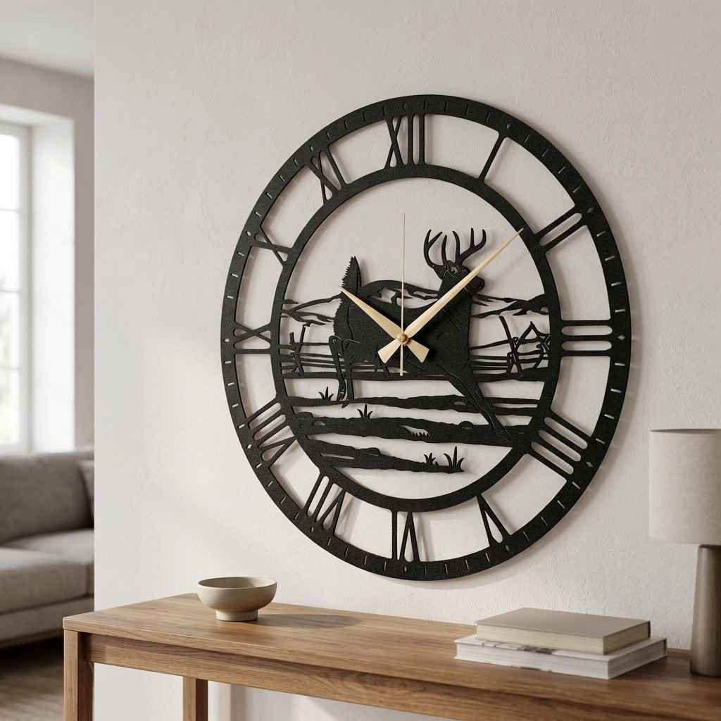 Reh Metal Clock