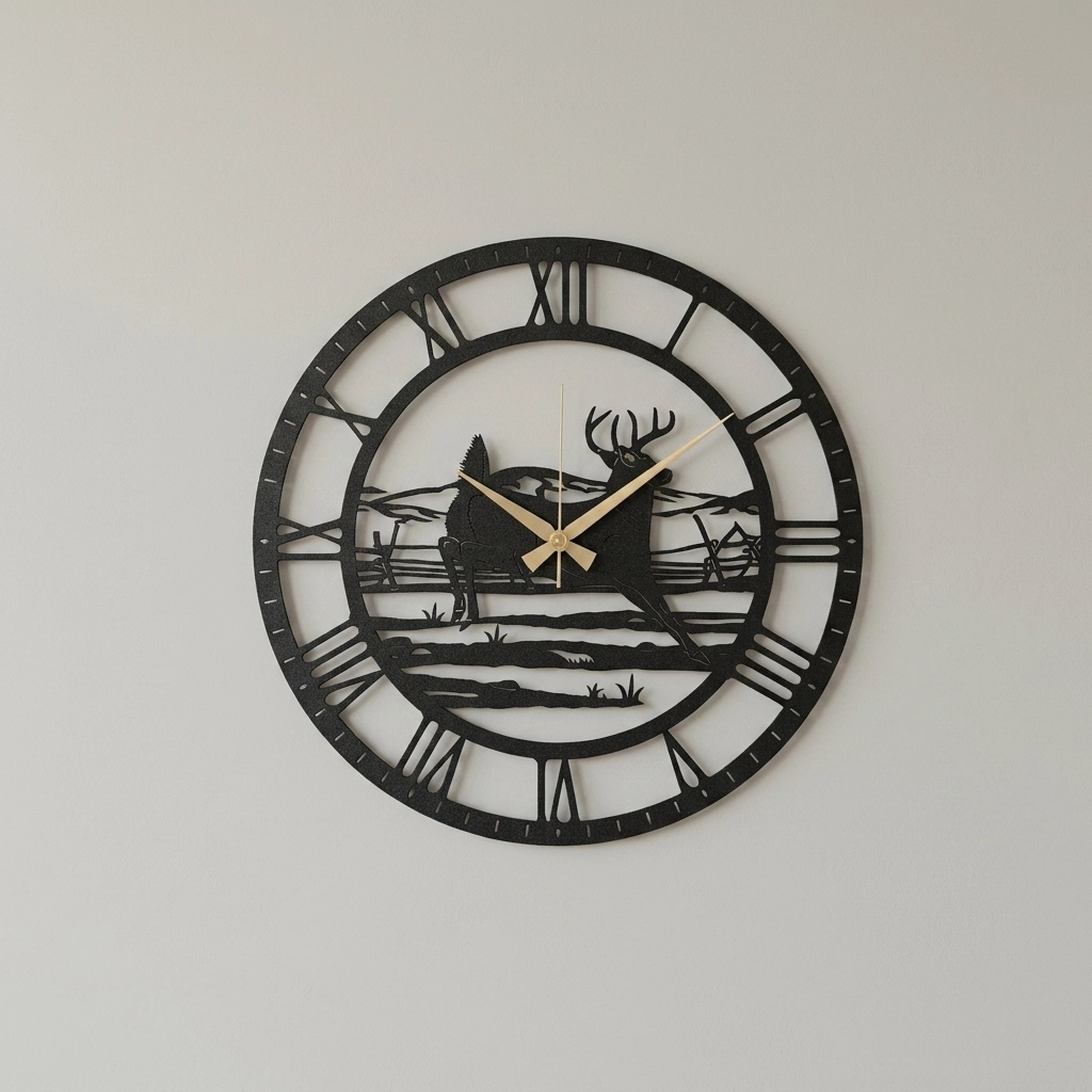 Reh Metal Clock