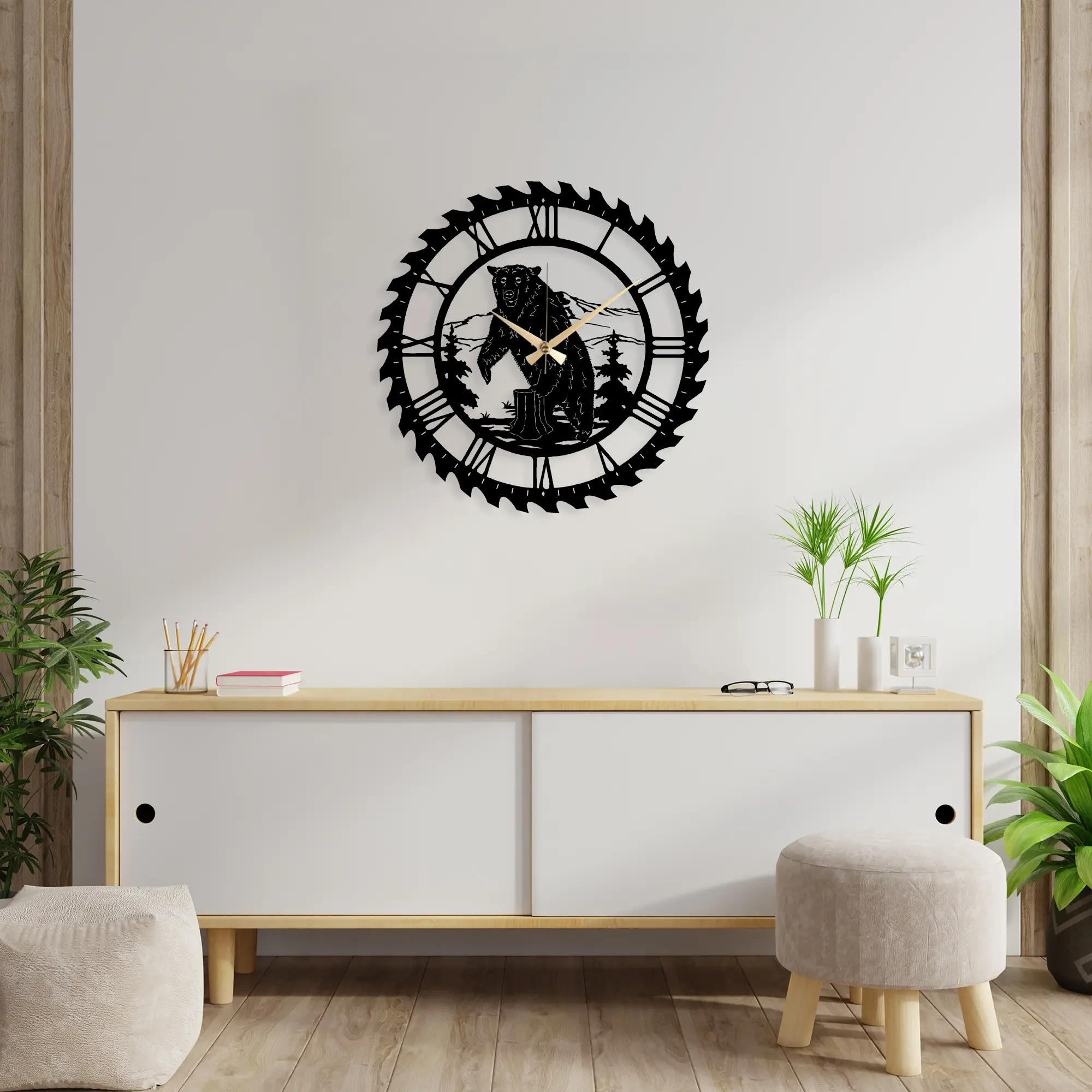 Oso Metal Clock