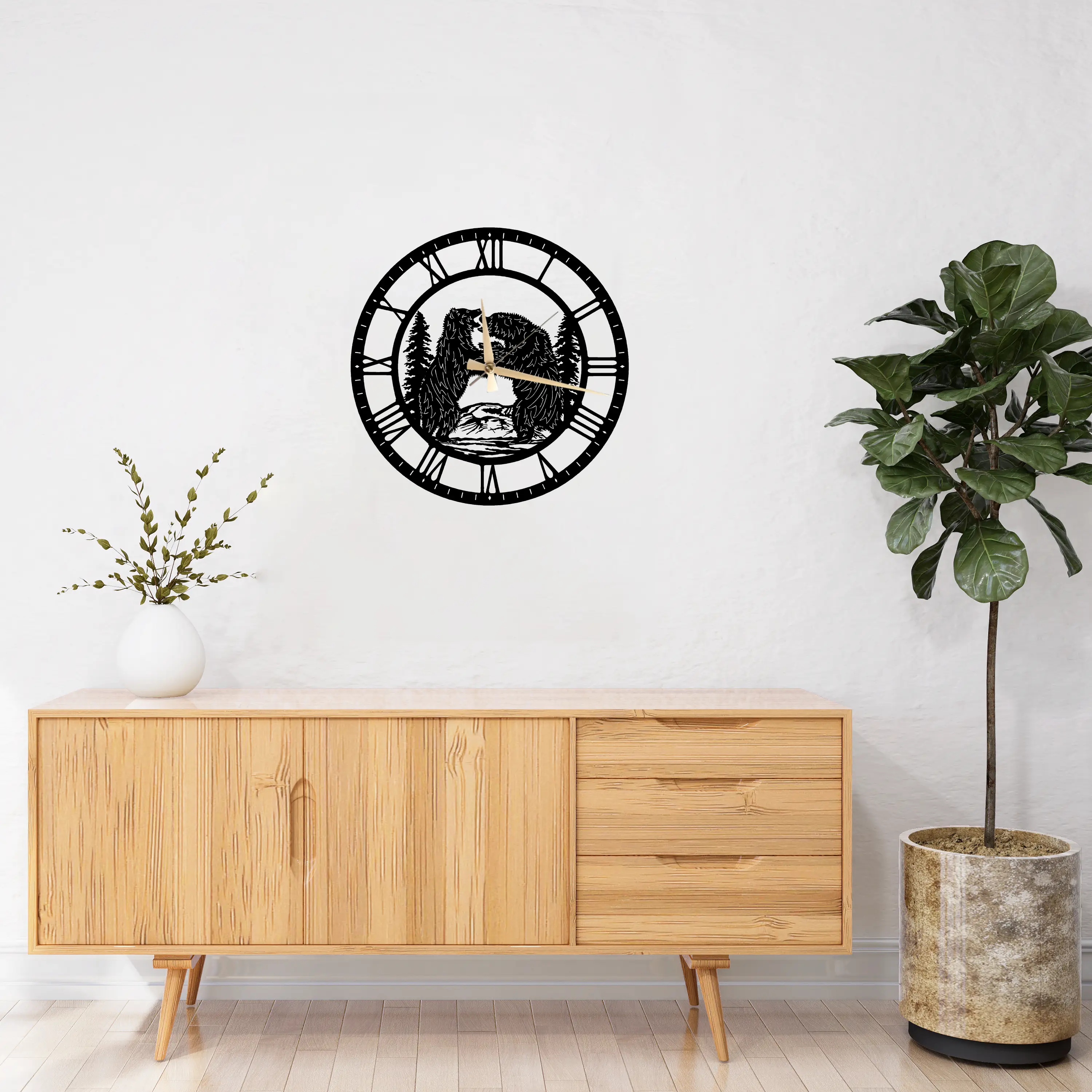 Osos Metal Clock