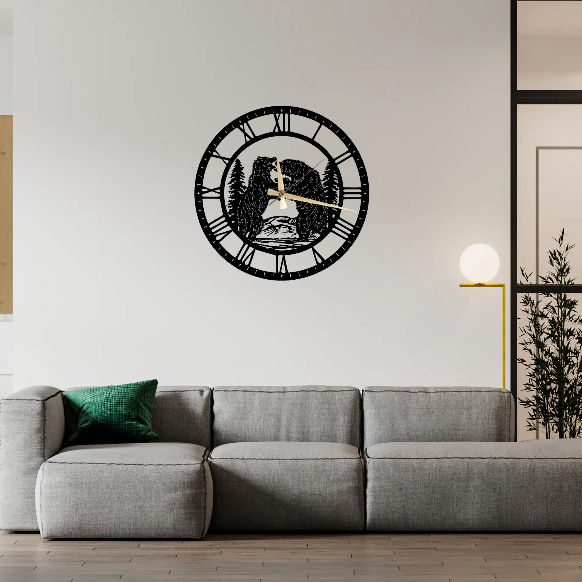 Osos Metal Clock