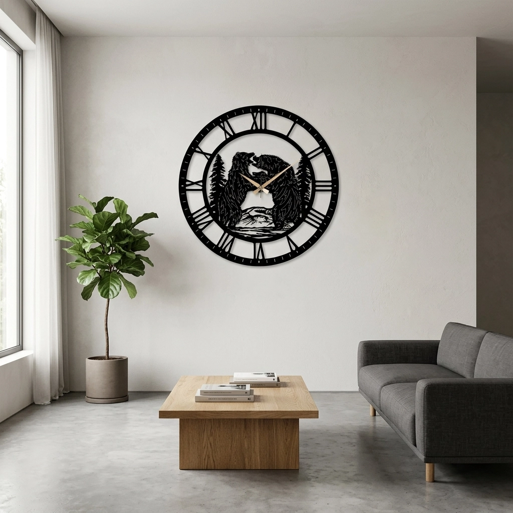 Osos Metal Clock