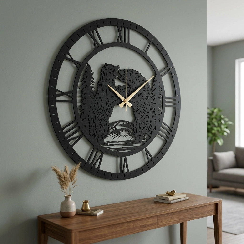Osos Metal Clock