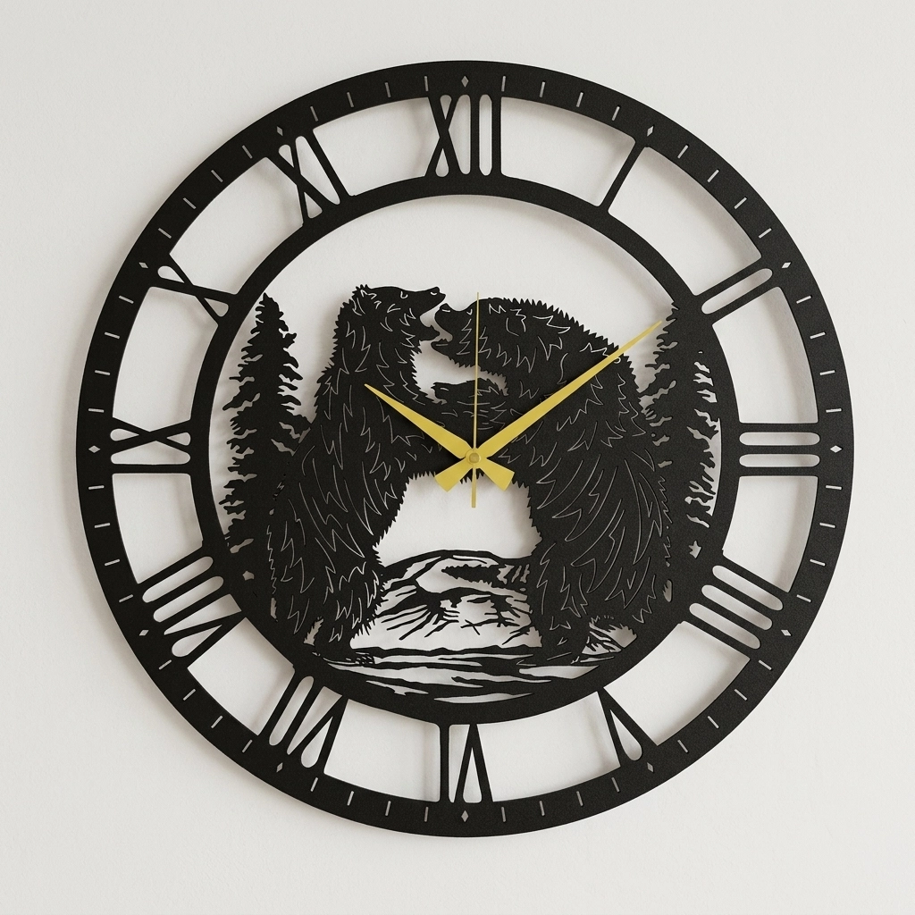 Osos Metal Clock