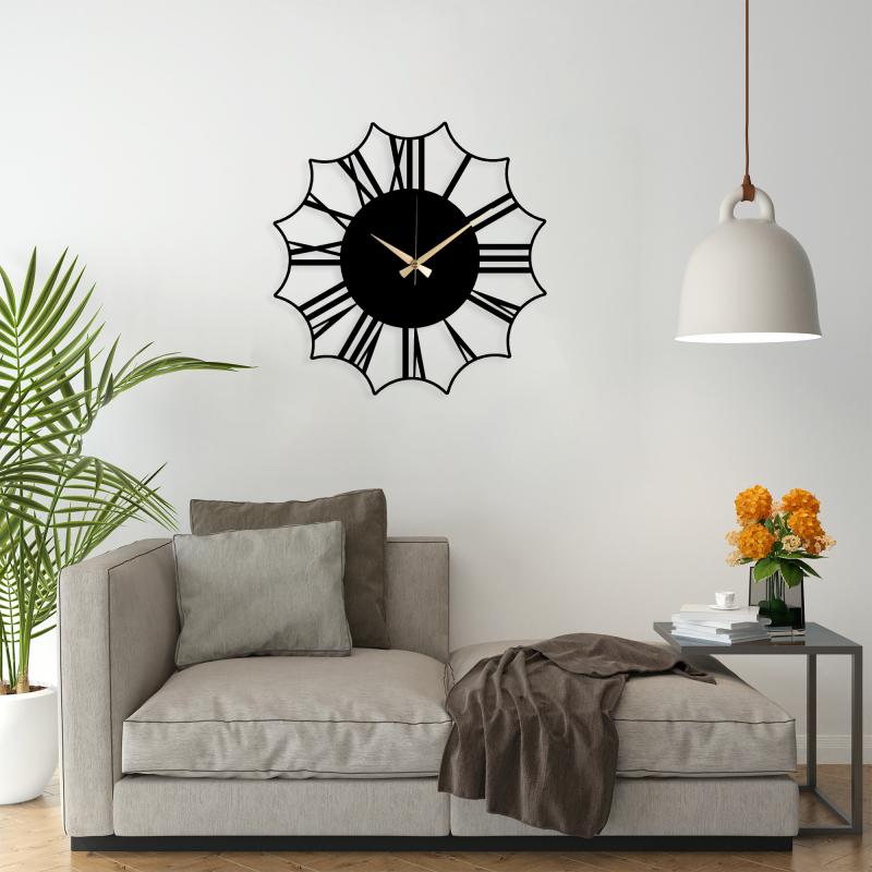 Kuda Metal Clock