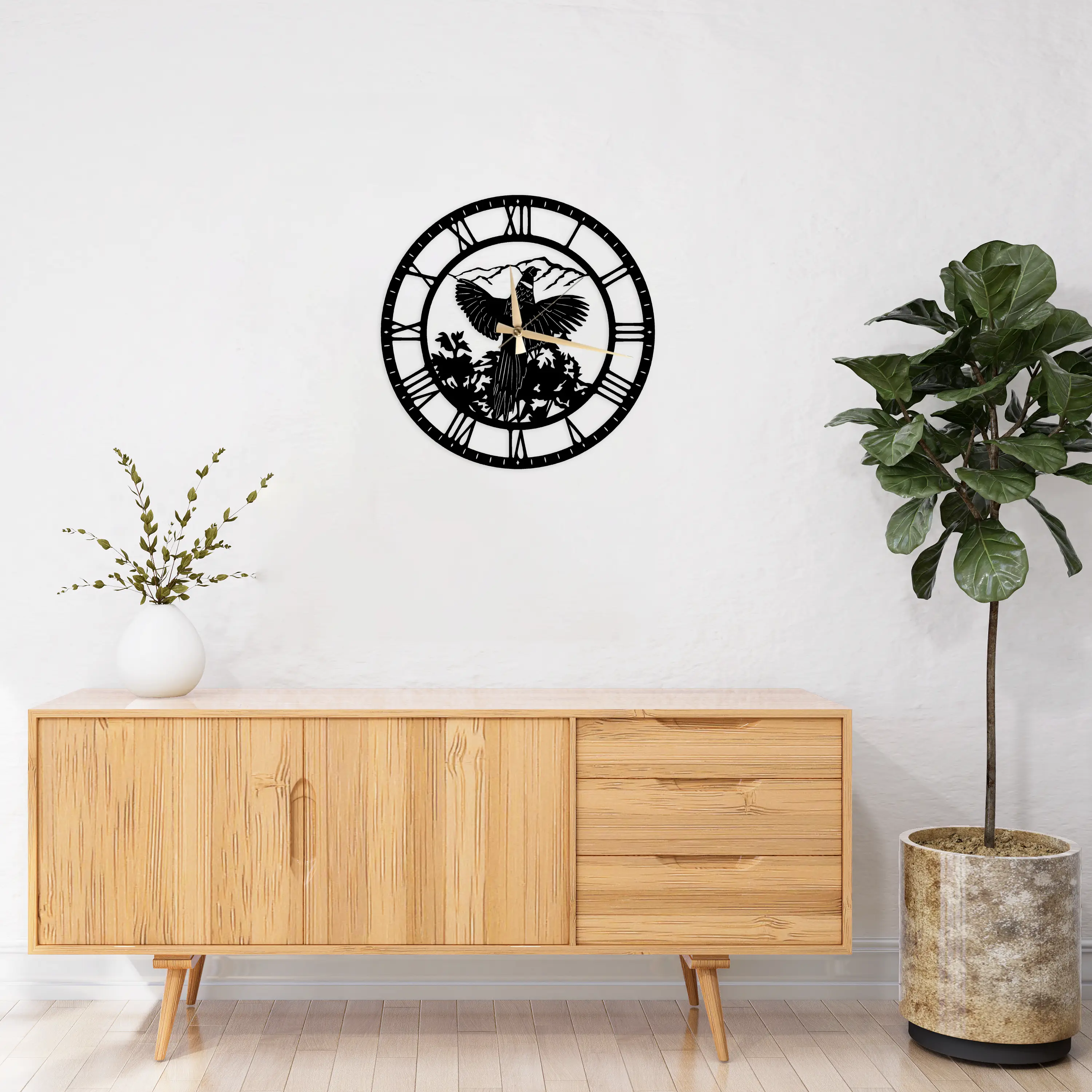 Orao Metal Clock