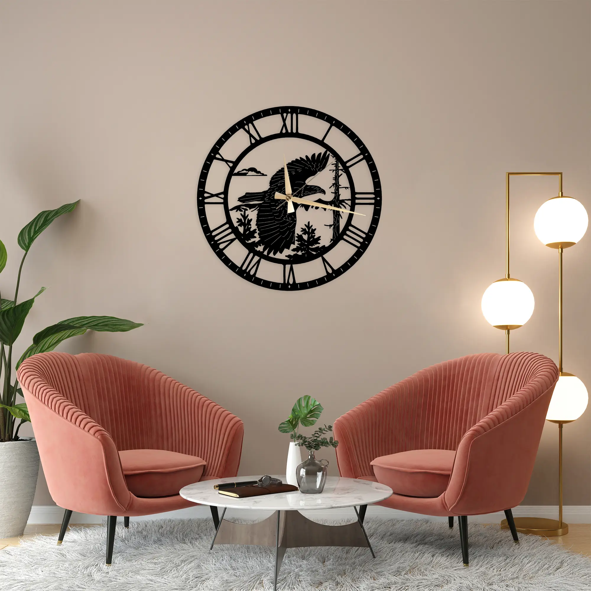 Agila Metal Clock