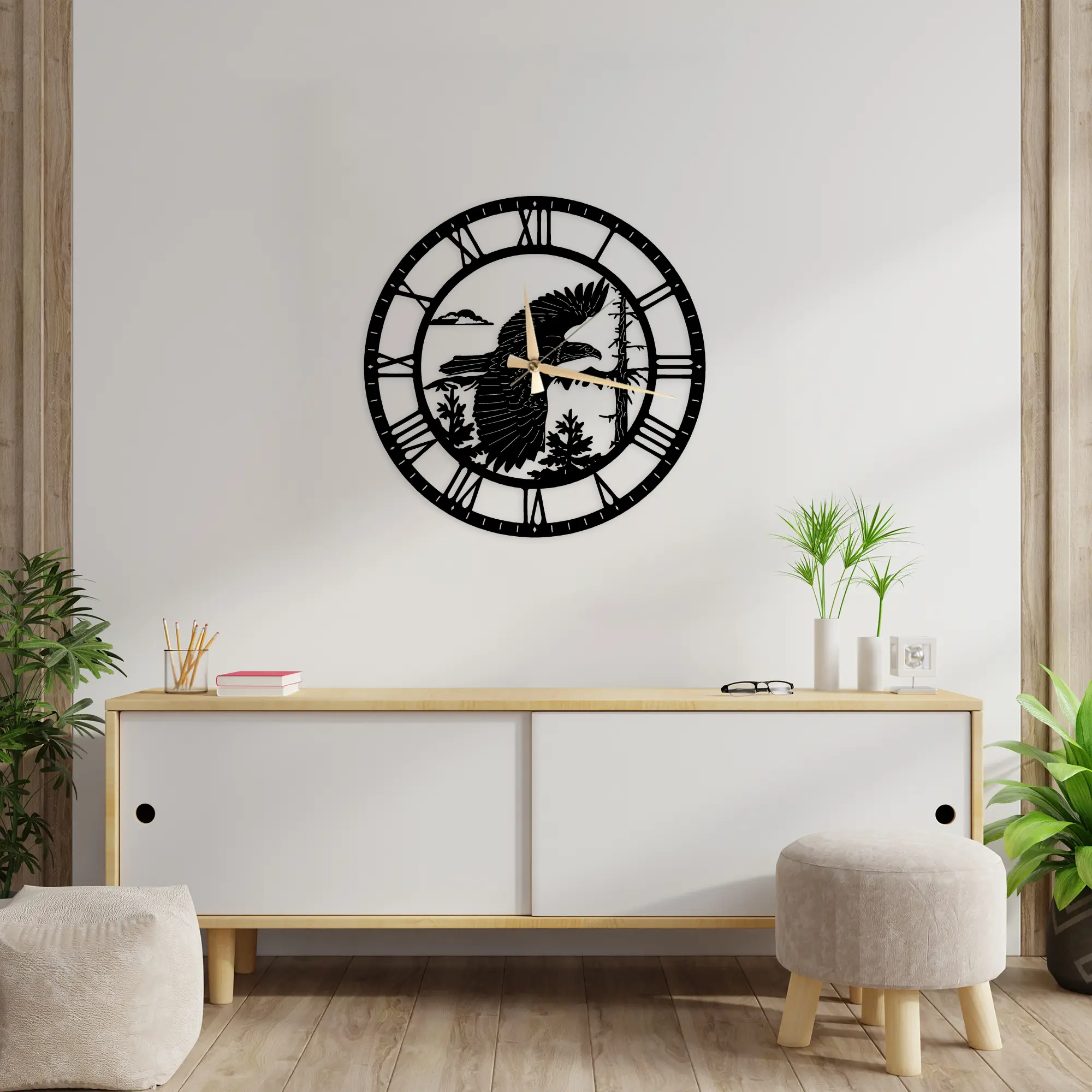 Agila Metal Clock