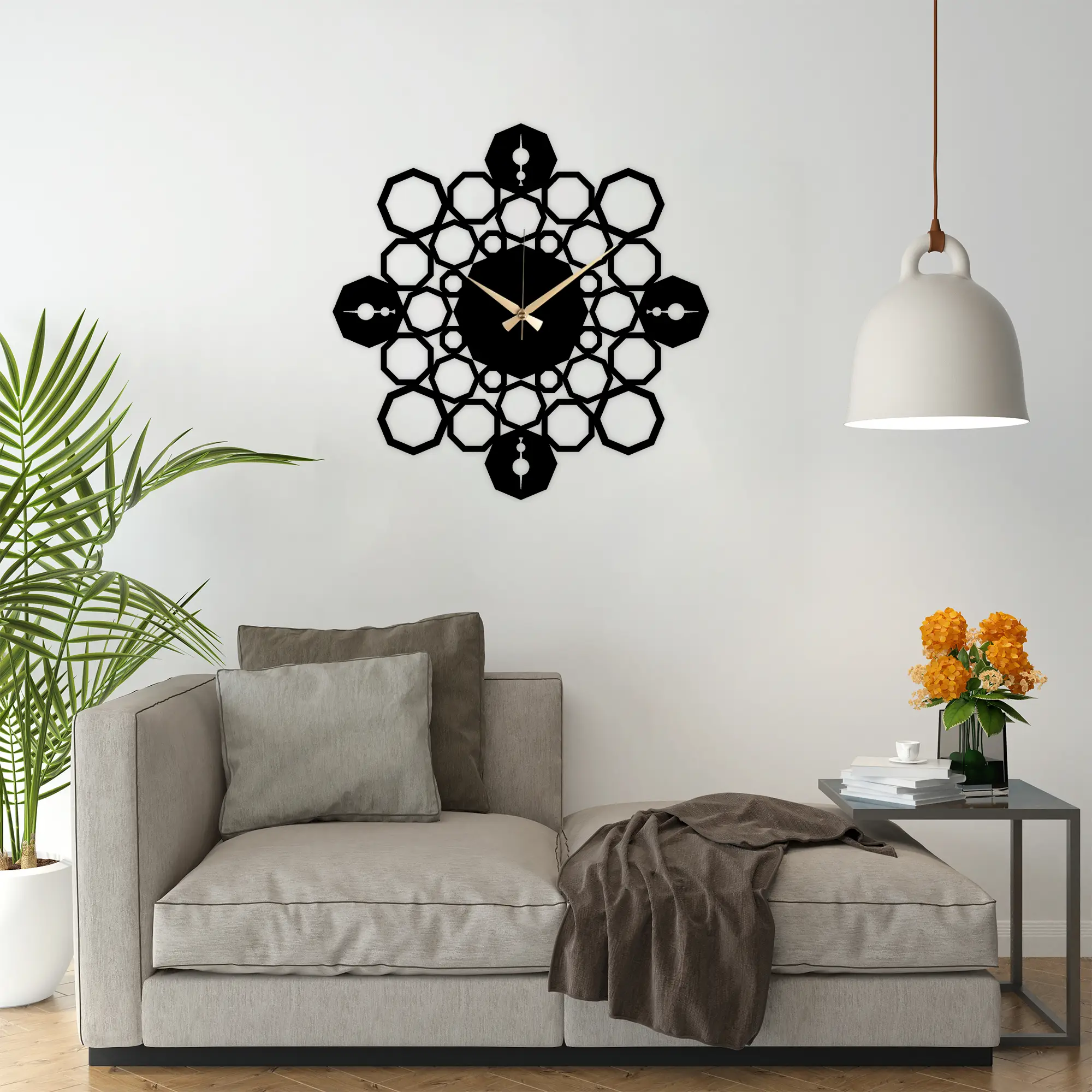 Earman Metal WALL CLOCK