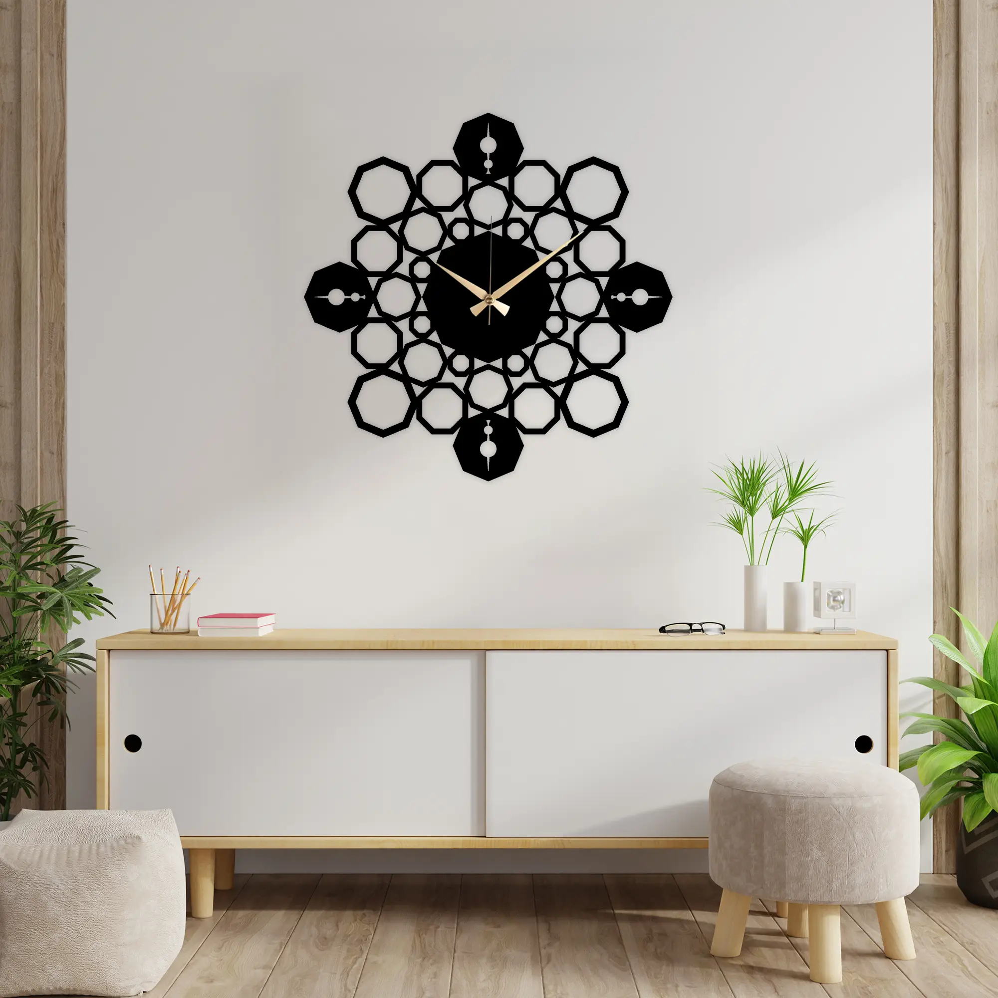 Earman Metal WALL CLOCK