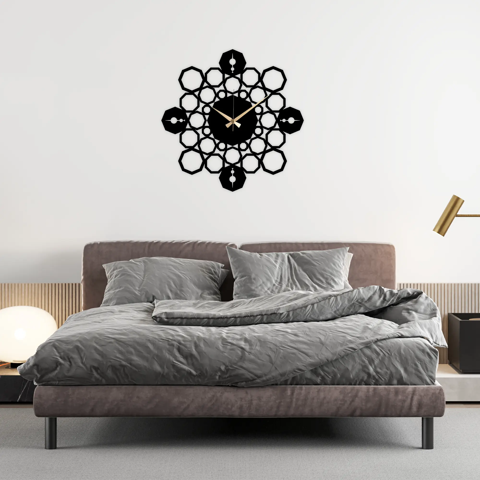 Earman Metal WALL CLOCK