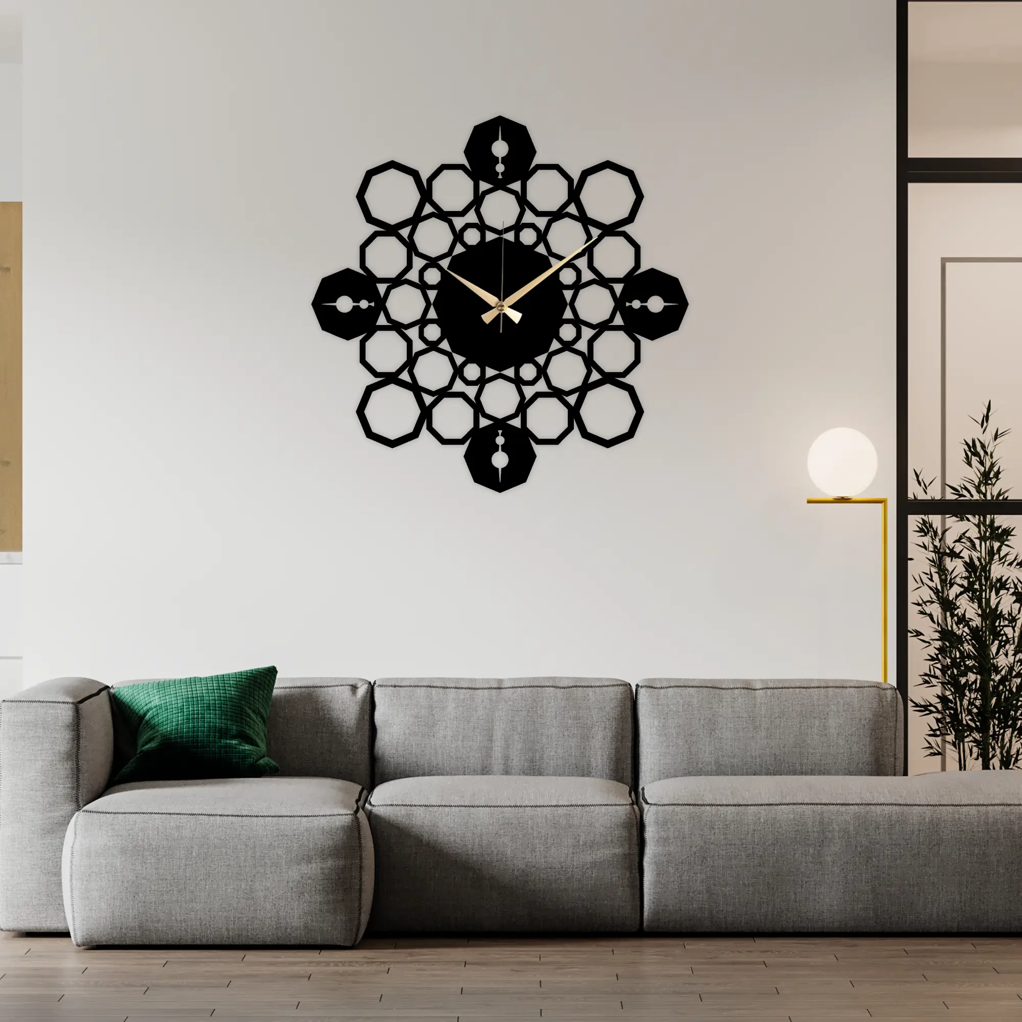 Earman Metal WALL CLOCK