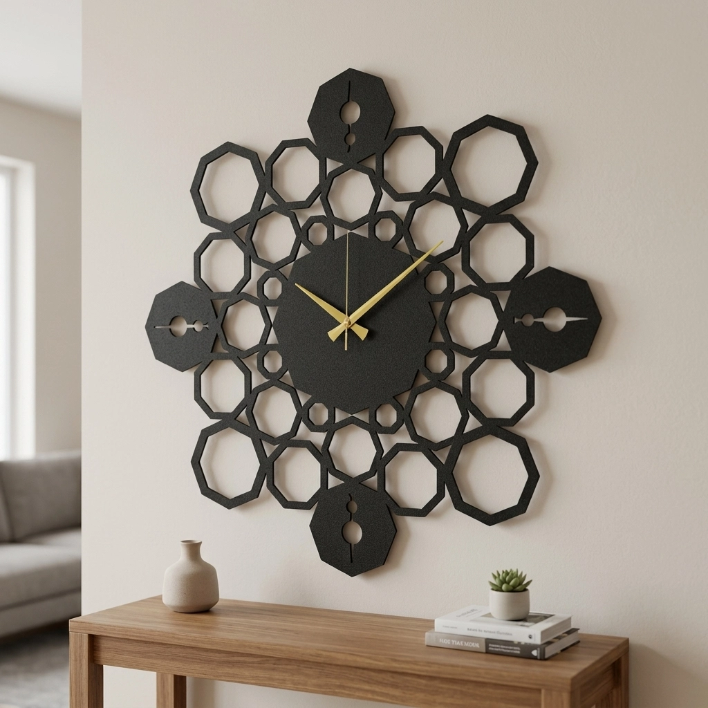 Earman Metal WALL CLOCK