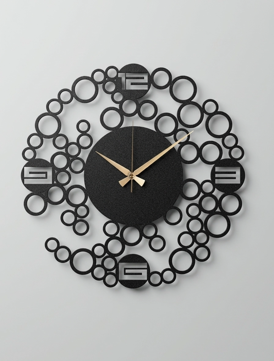 Nagel Metal Clock