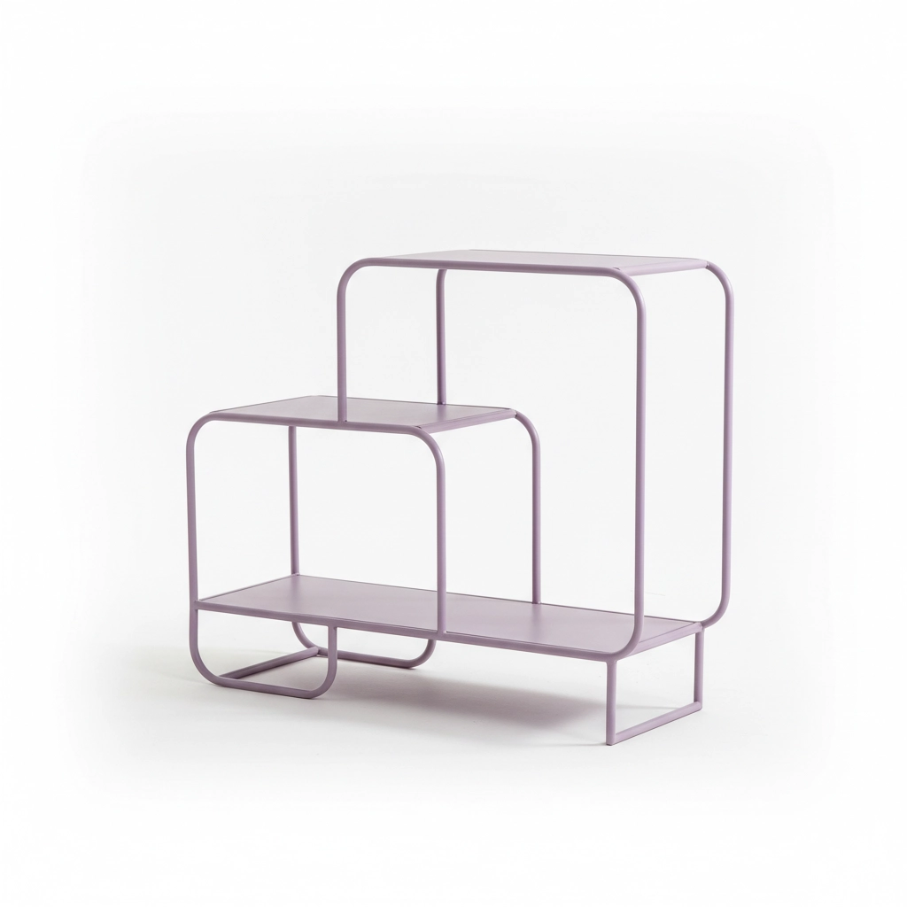Luna Tiered Decorative Metal Side Table