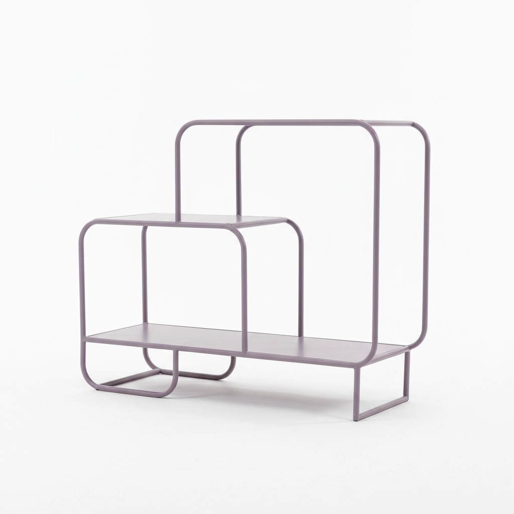 Luna Tiered Decorative Metal Side Table