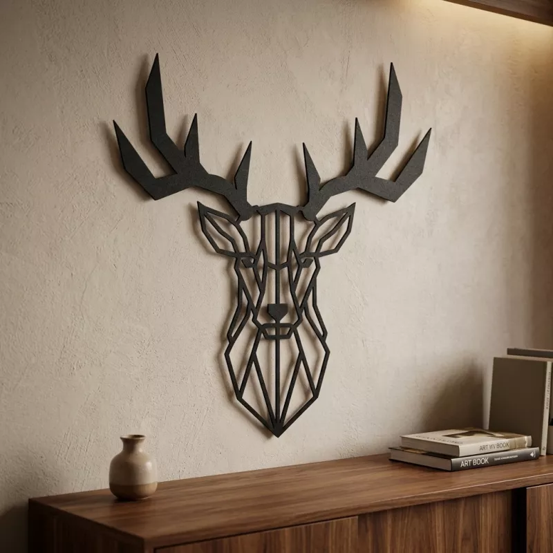 Geyik Metal Tablo