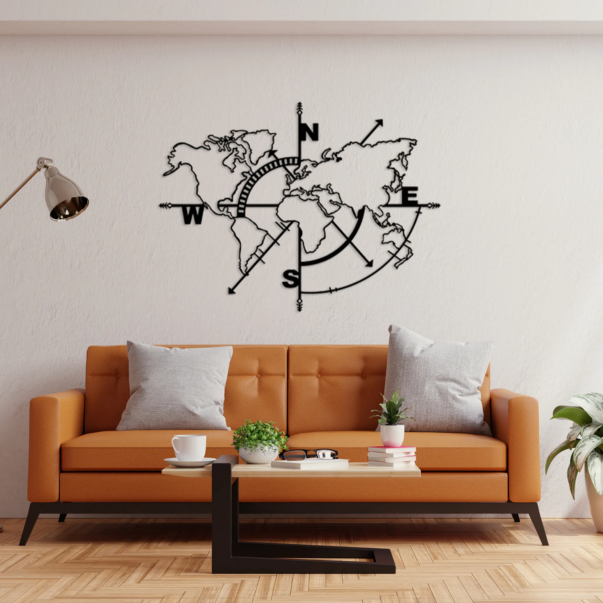 The Bright Side of the World Metal Wall Art