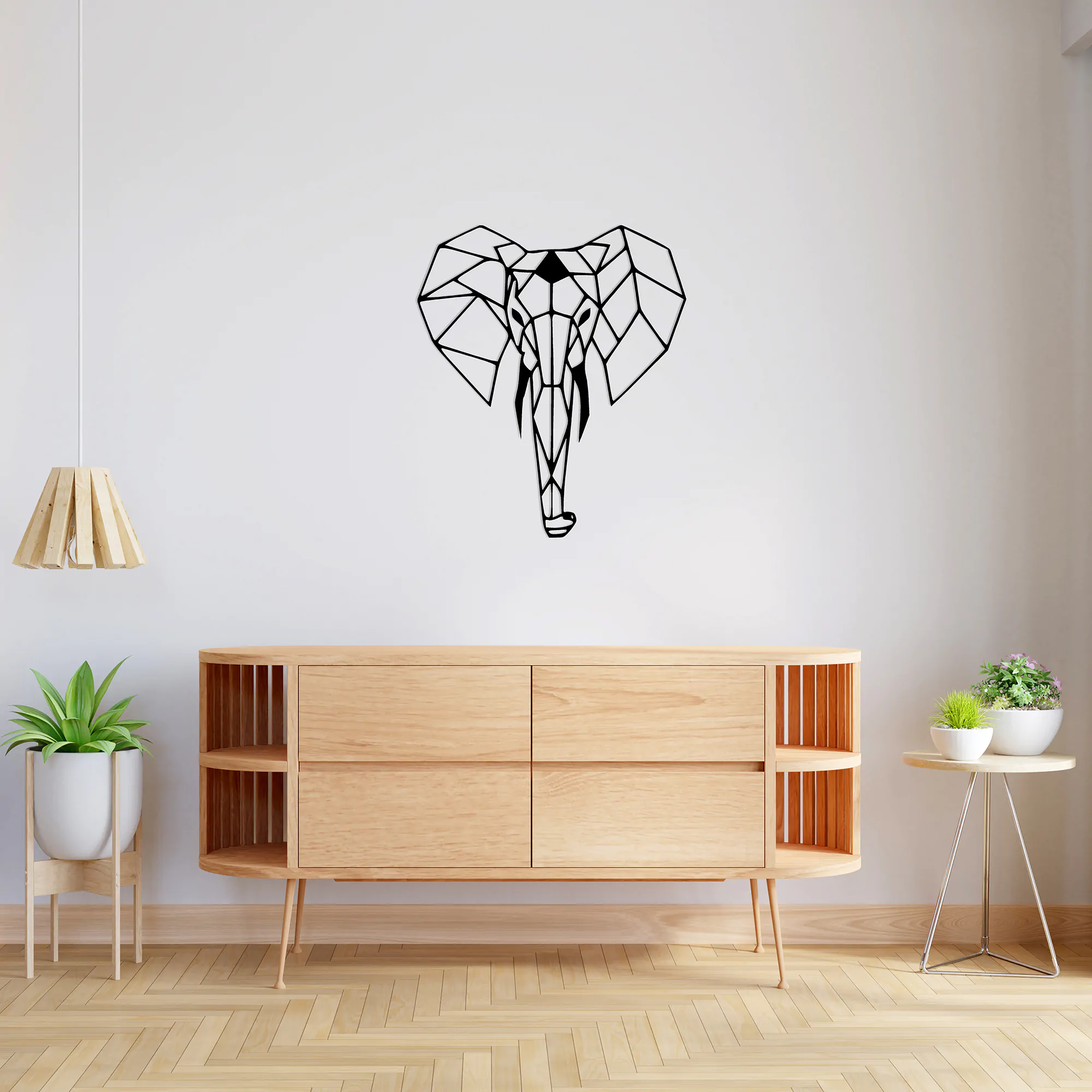 Elephant Metal Wall Art