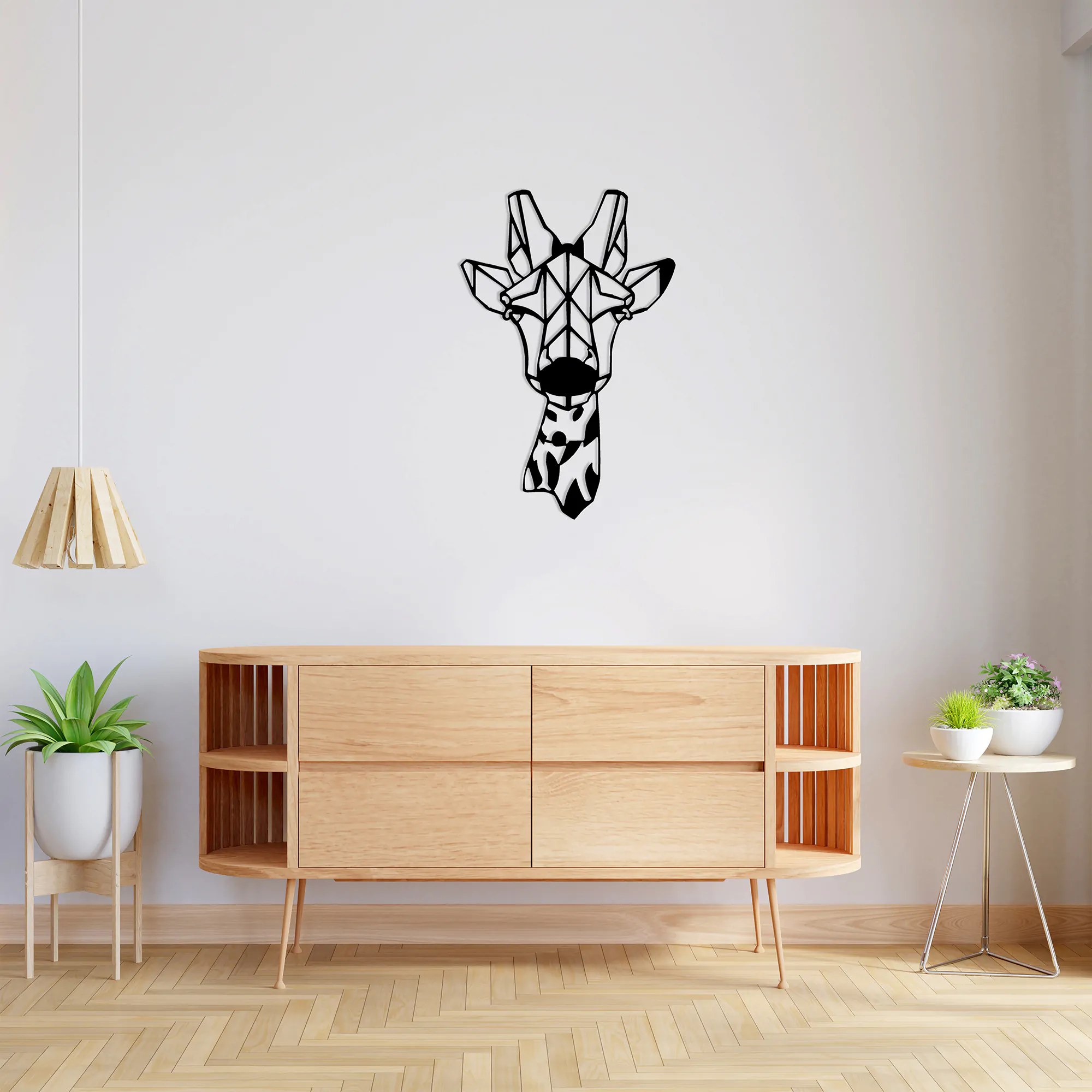Giraffe Metal Wall Art