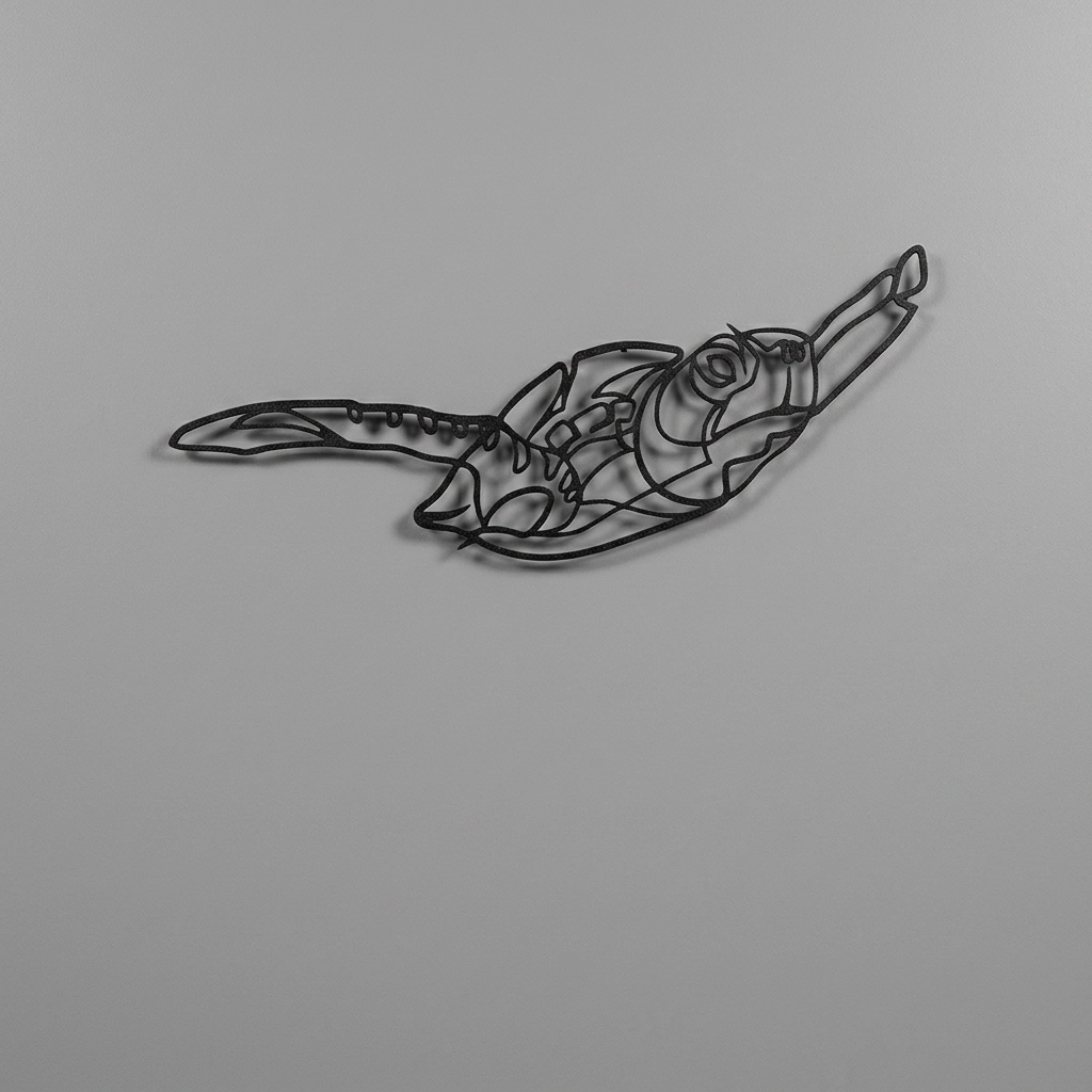 Caretta Caretta Metal Wall Art