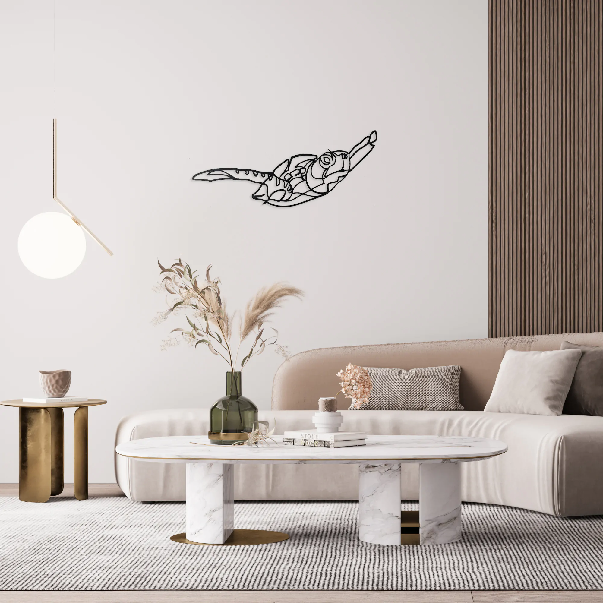 Caretta Caretta Metal Wall Art