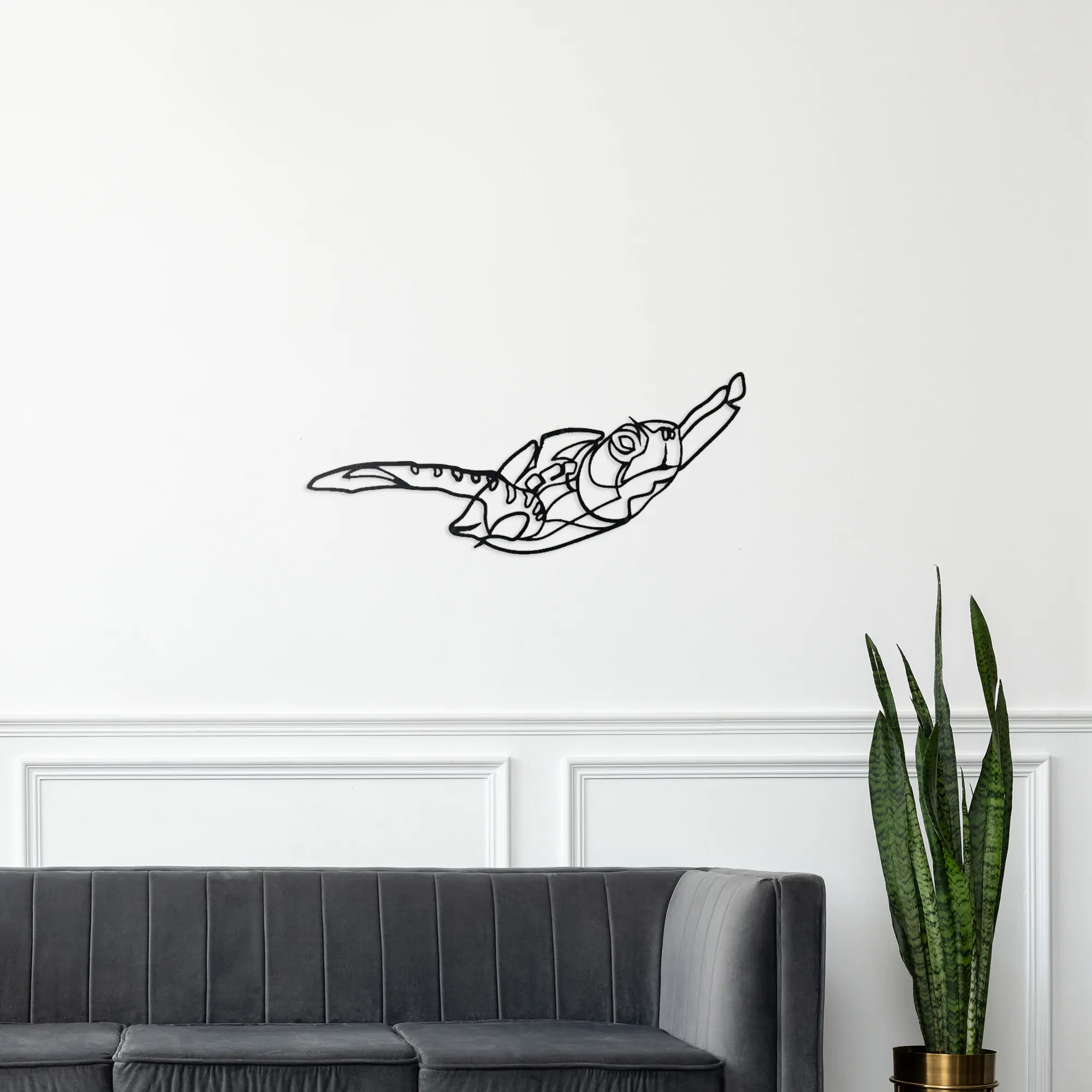 Caretta Caretta Metal Wall Art