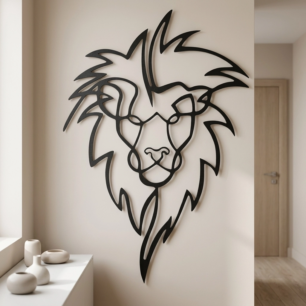 Lion Metal Wall Art 2026