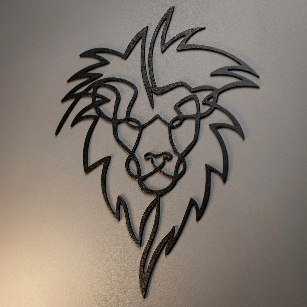 Lion Metal Wall Art 2026