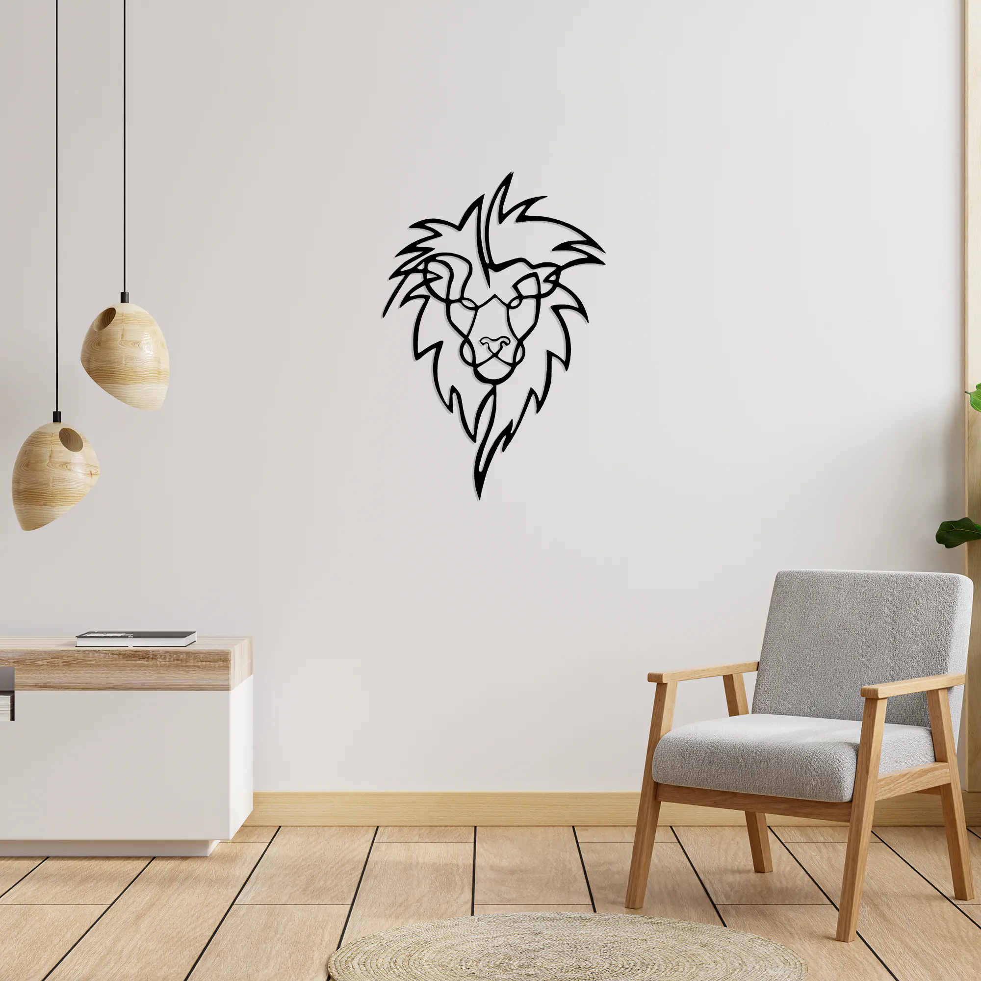Lion Metal Wall Art 2026