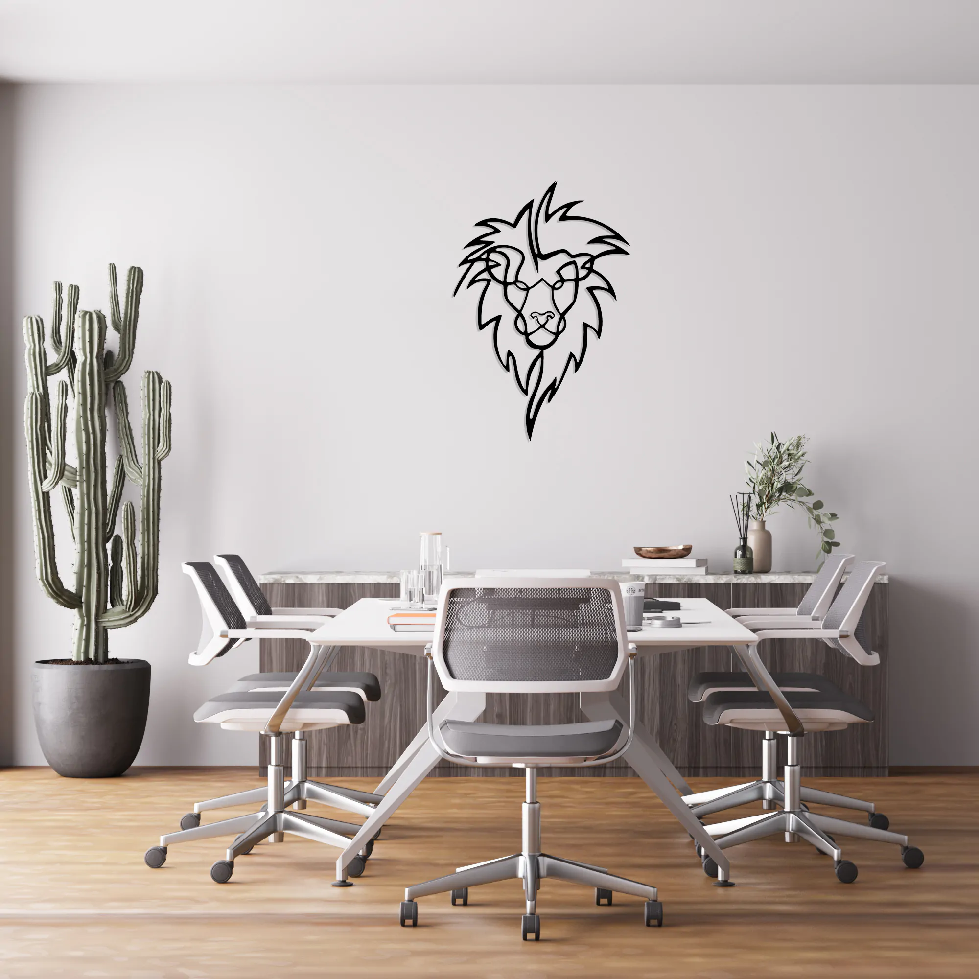 Lion Metal Wall Art 2026