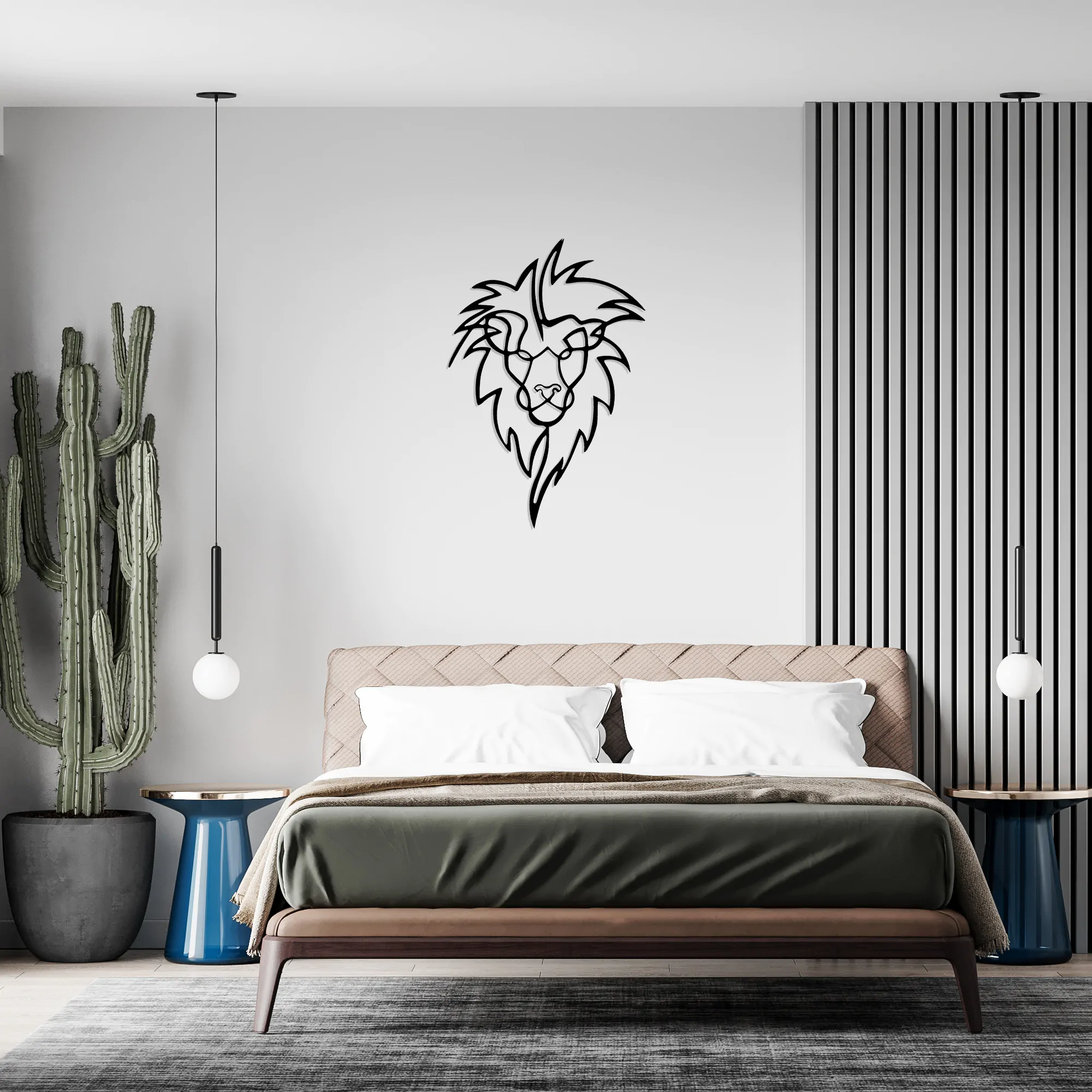 Lion Metal Wall Art 2026