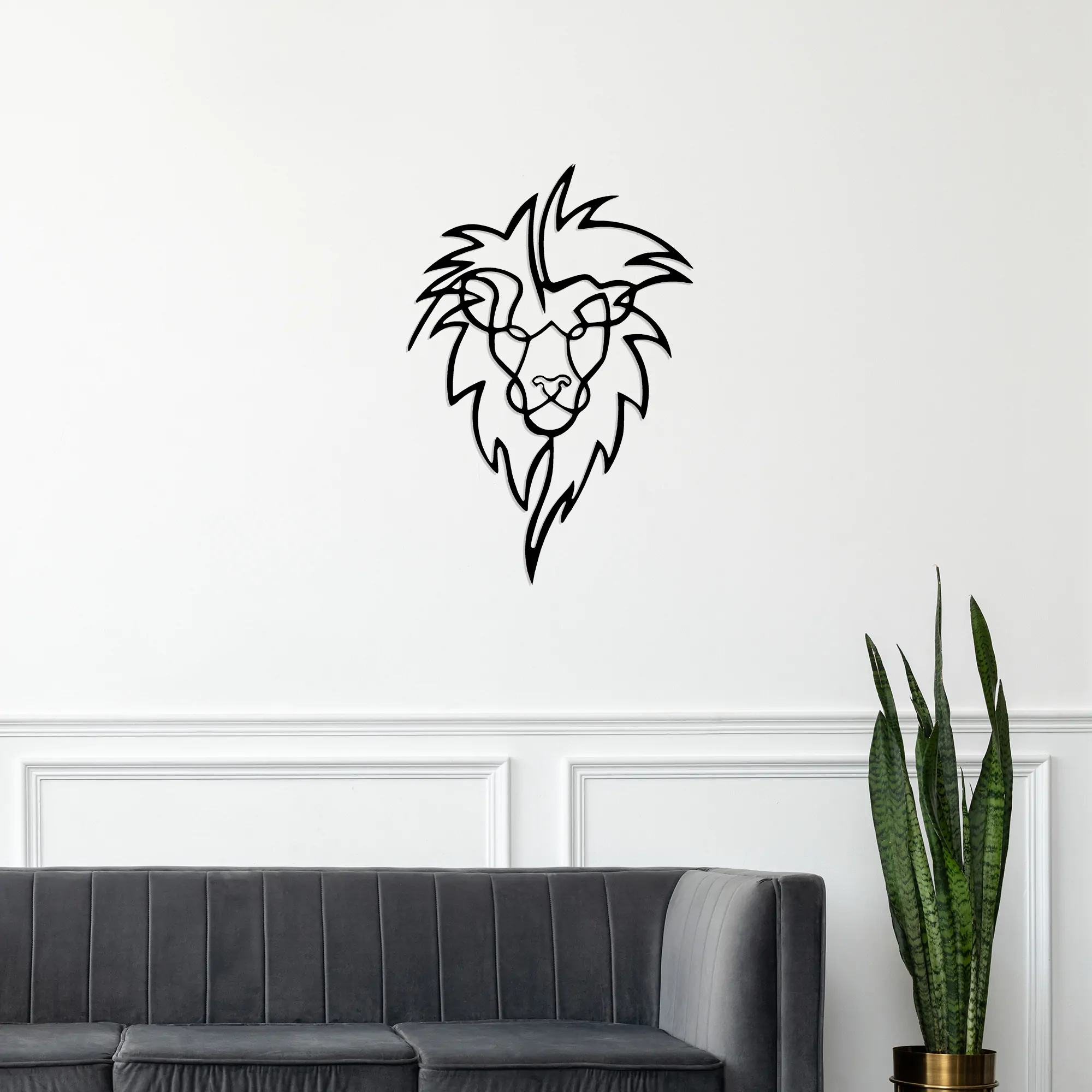 Lion Metal Wall Art 2026