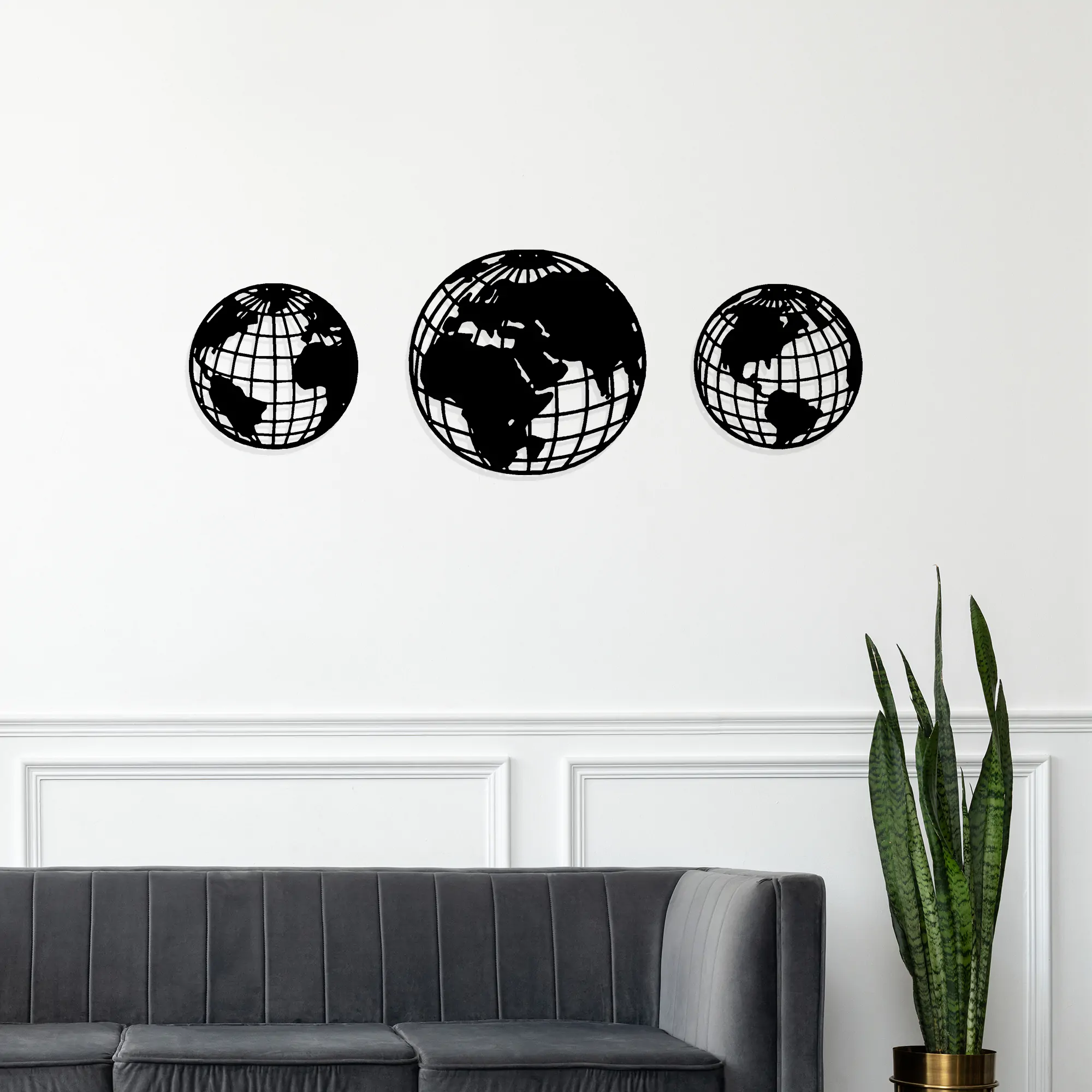Küre Set Dünya Haritası