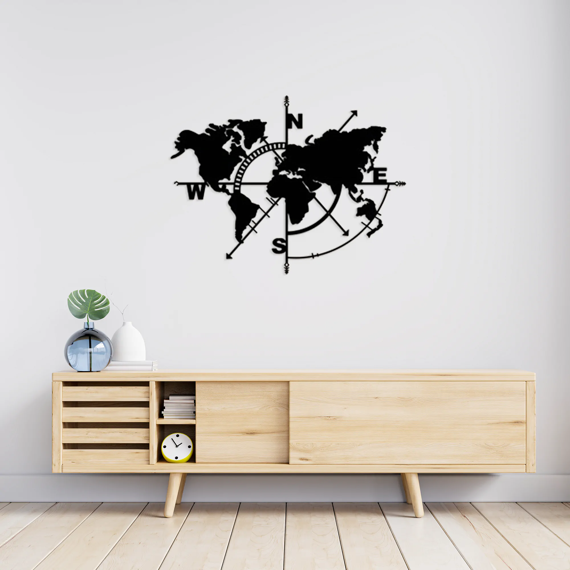 The Dark Side of the Earth Metal Wall Art