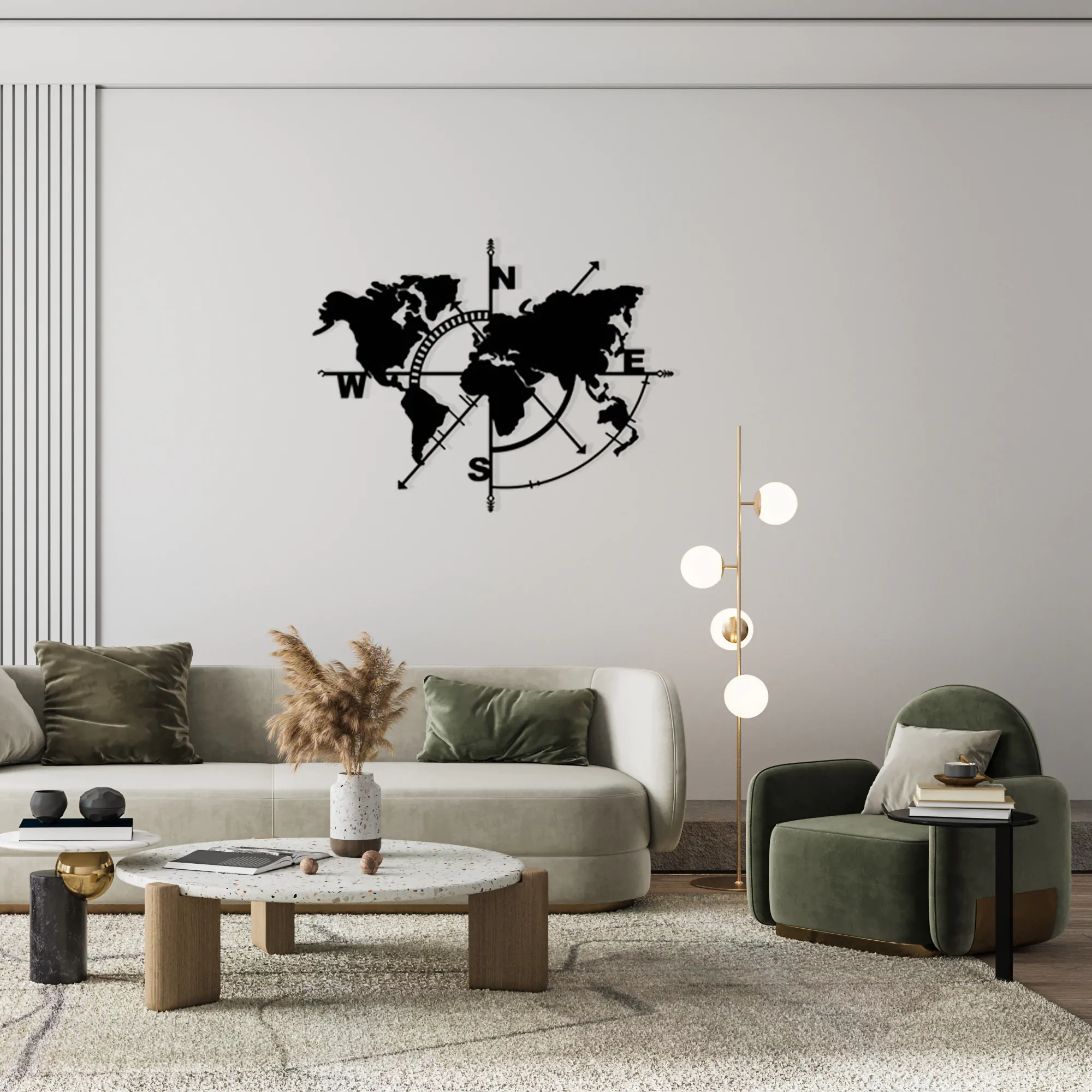 The Dark Side of the Earth Metal Wall Art