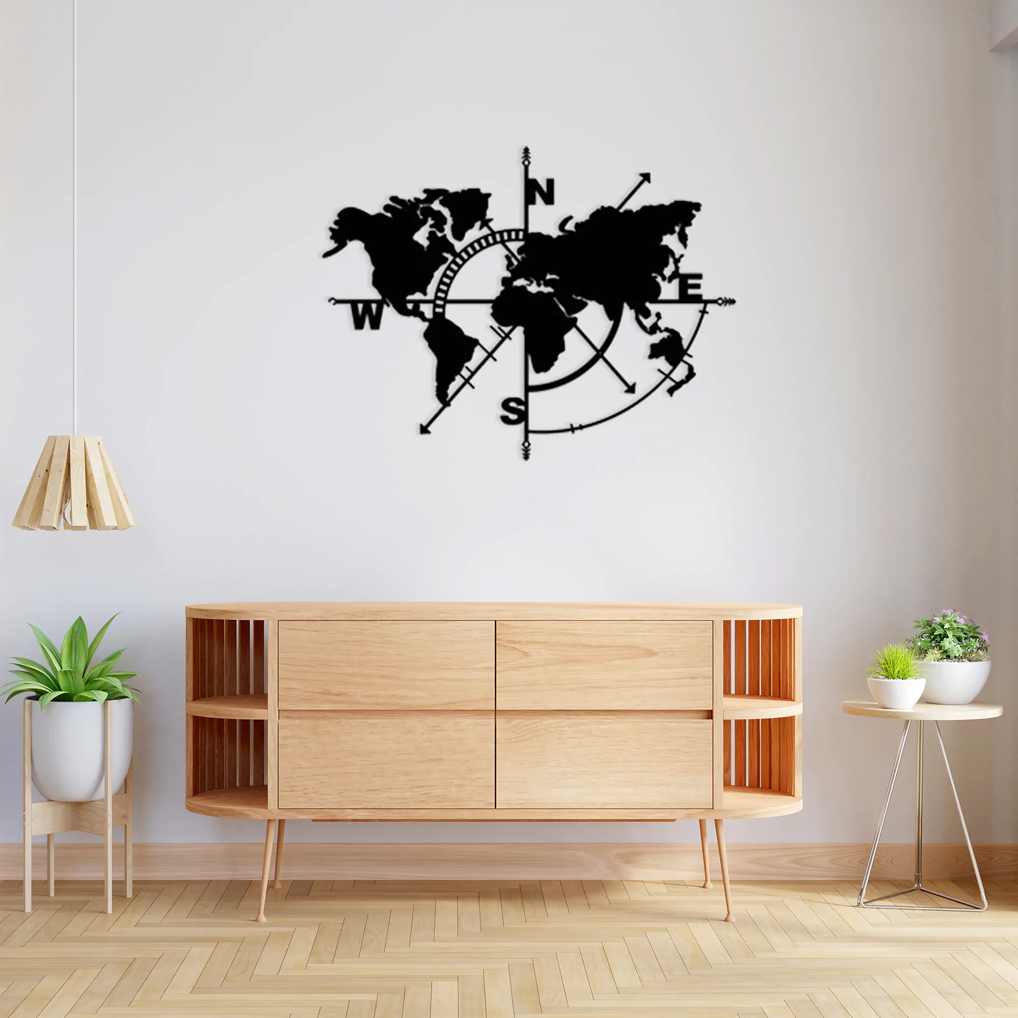 The Dark Side of the Earth Metal Wall Art