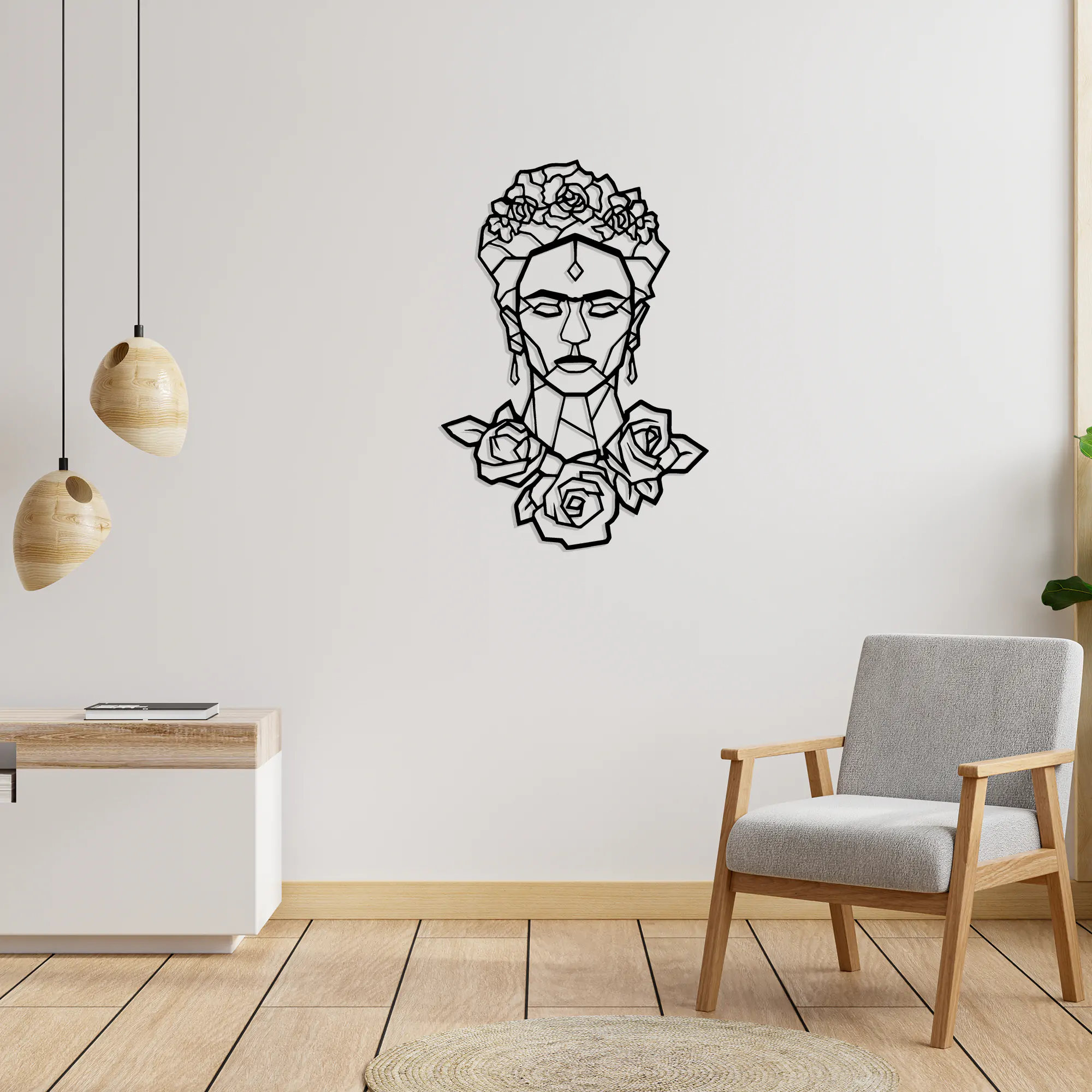 Frida Kahlo Metal Wall Art 