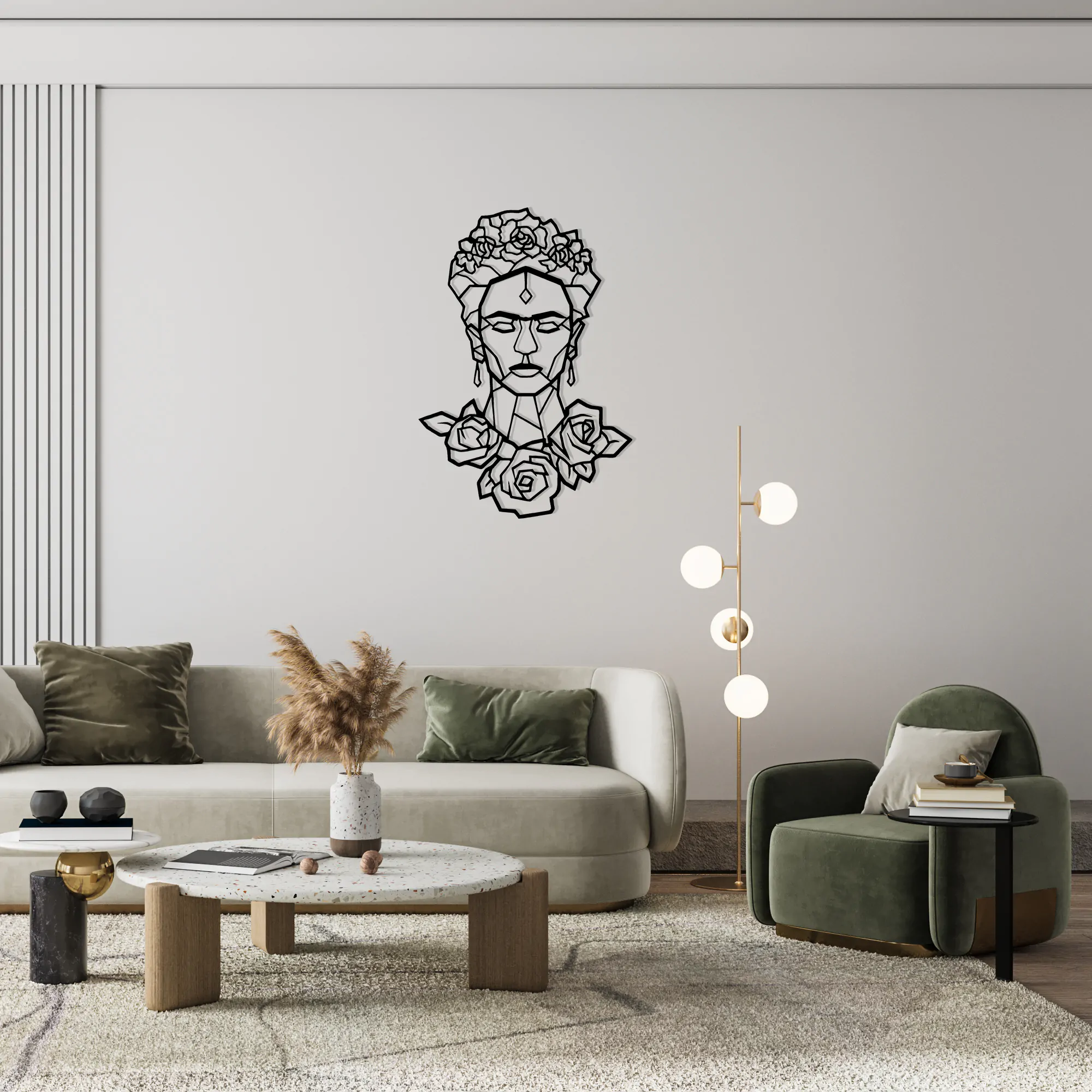 Frida Kahlo Metal Wall Art 