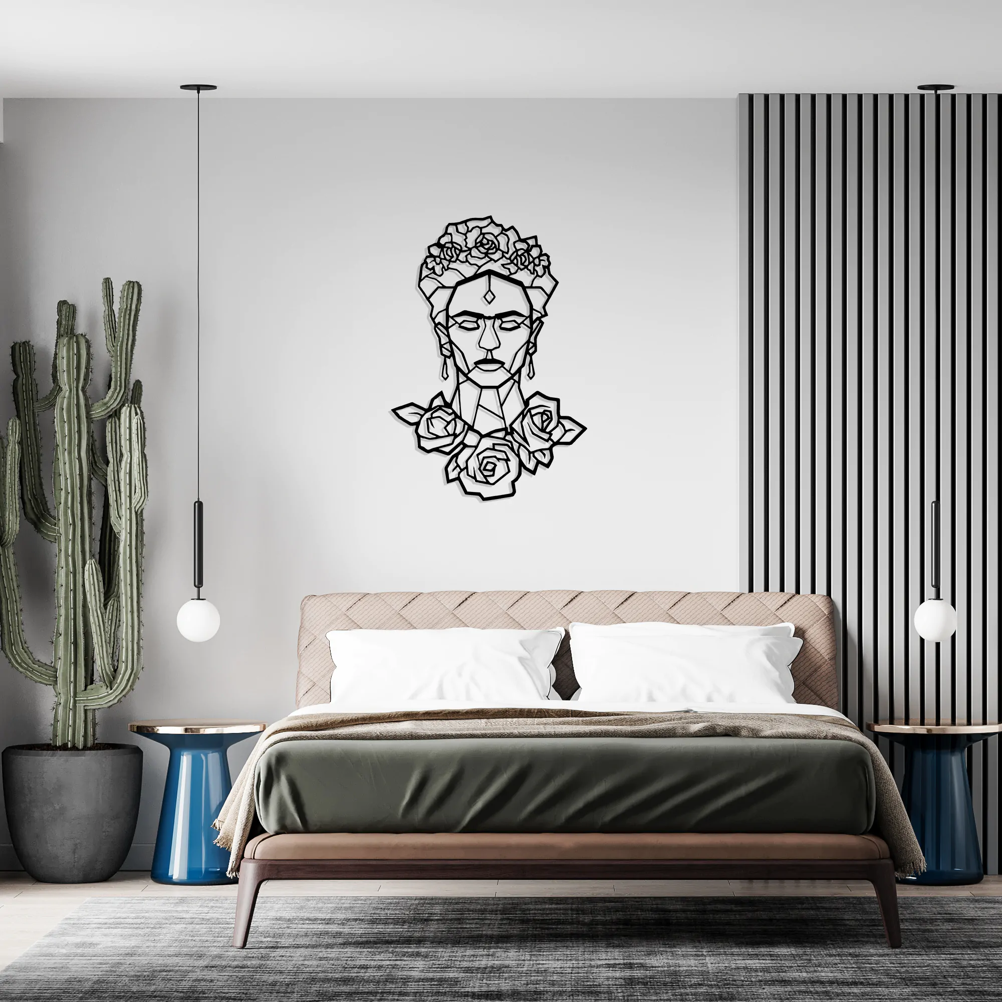 Frida Kahlo Metal Wall Art 