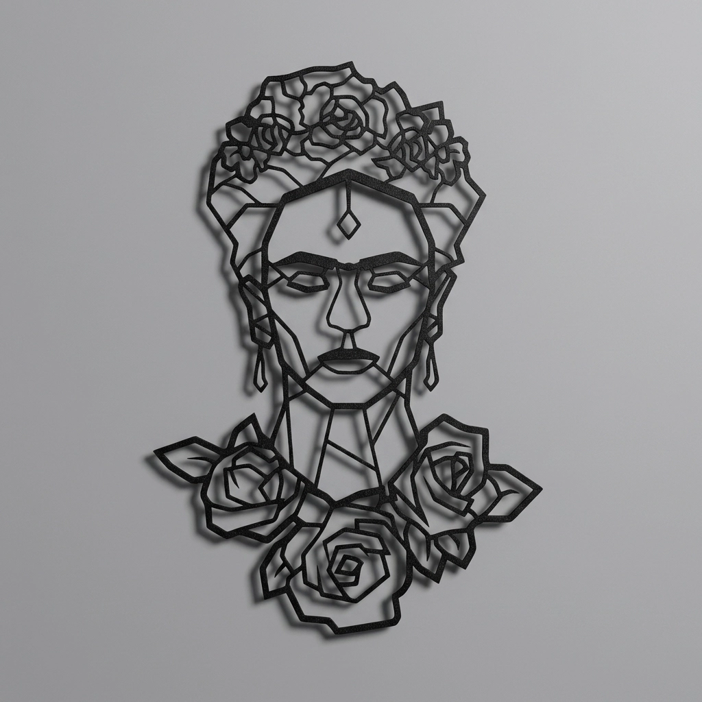 Frida Kahlo Metal Wall Art